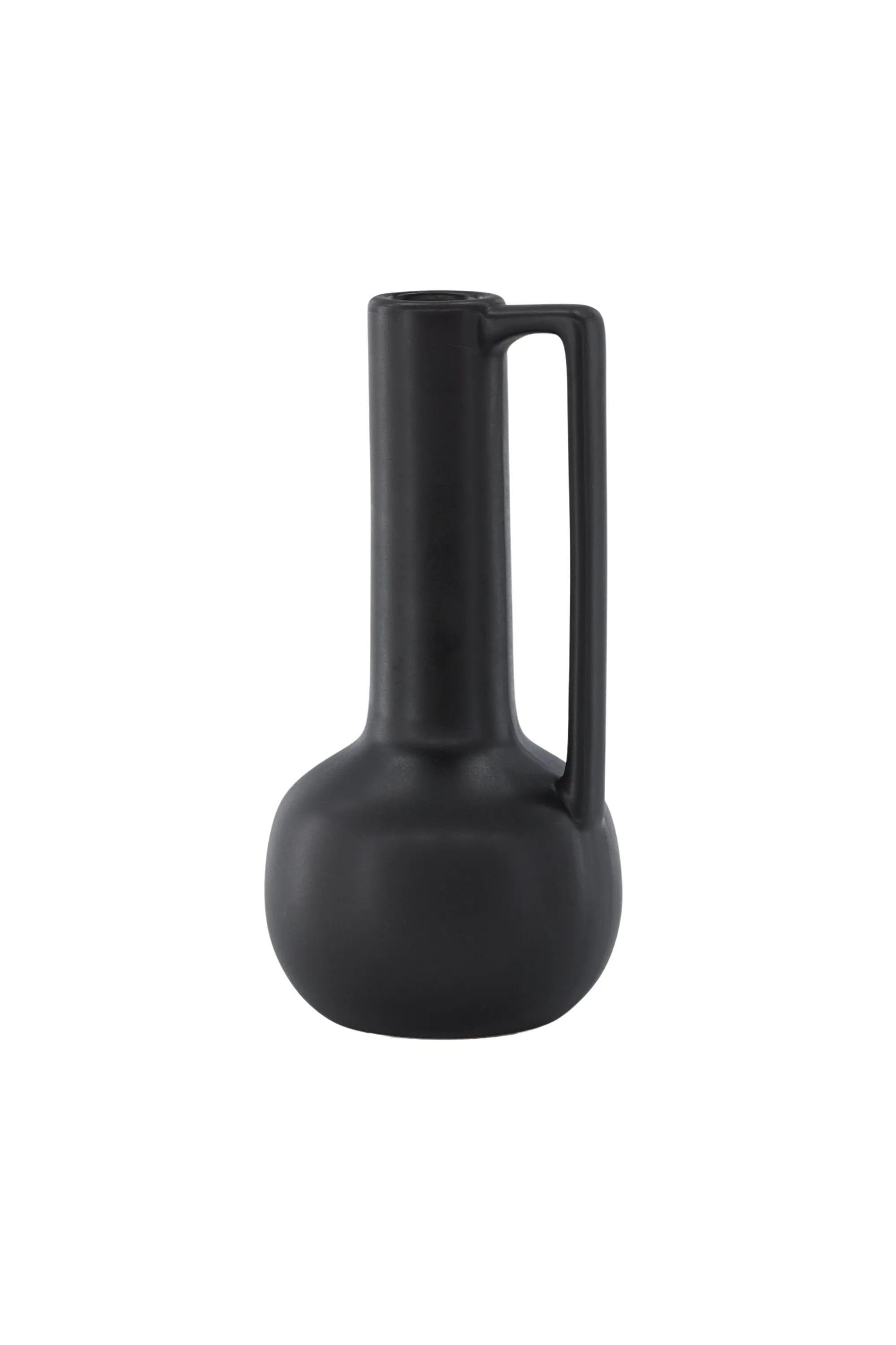 Allis Vase in Schwarz präsentiert im Onlineshop von KAQTU Design AG. Vase ist von Venture Home