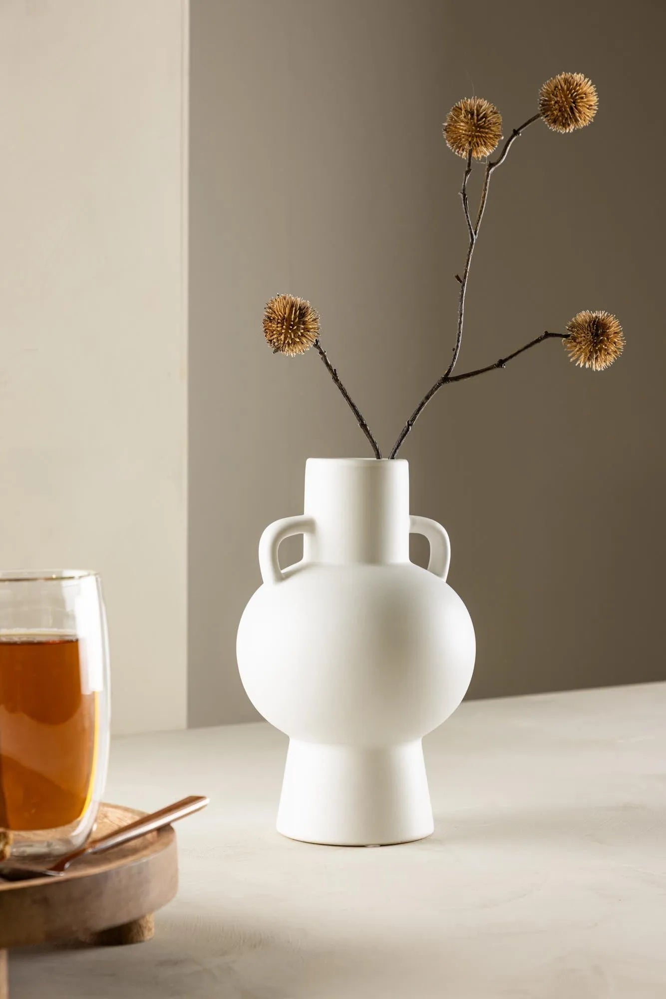 Cent Vase in Braun präsentiert im Onlineshop von KAQTU Design AG. Vase ist von Venture Home