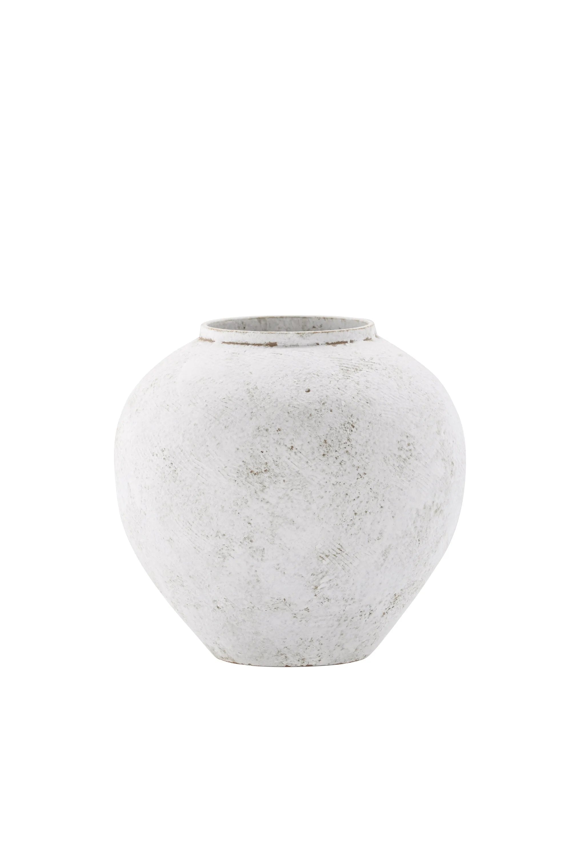 Globe Vase in Beige/Braun präsentiert im Onlineshop von KAQTU Design AG. Vase ist von Venture Home