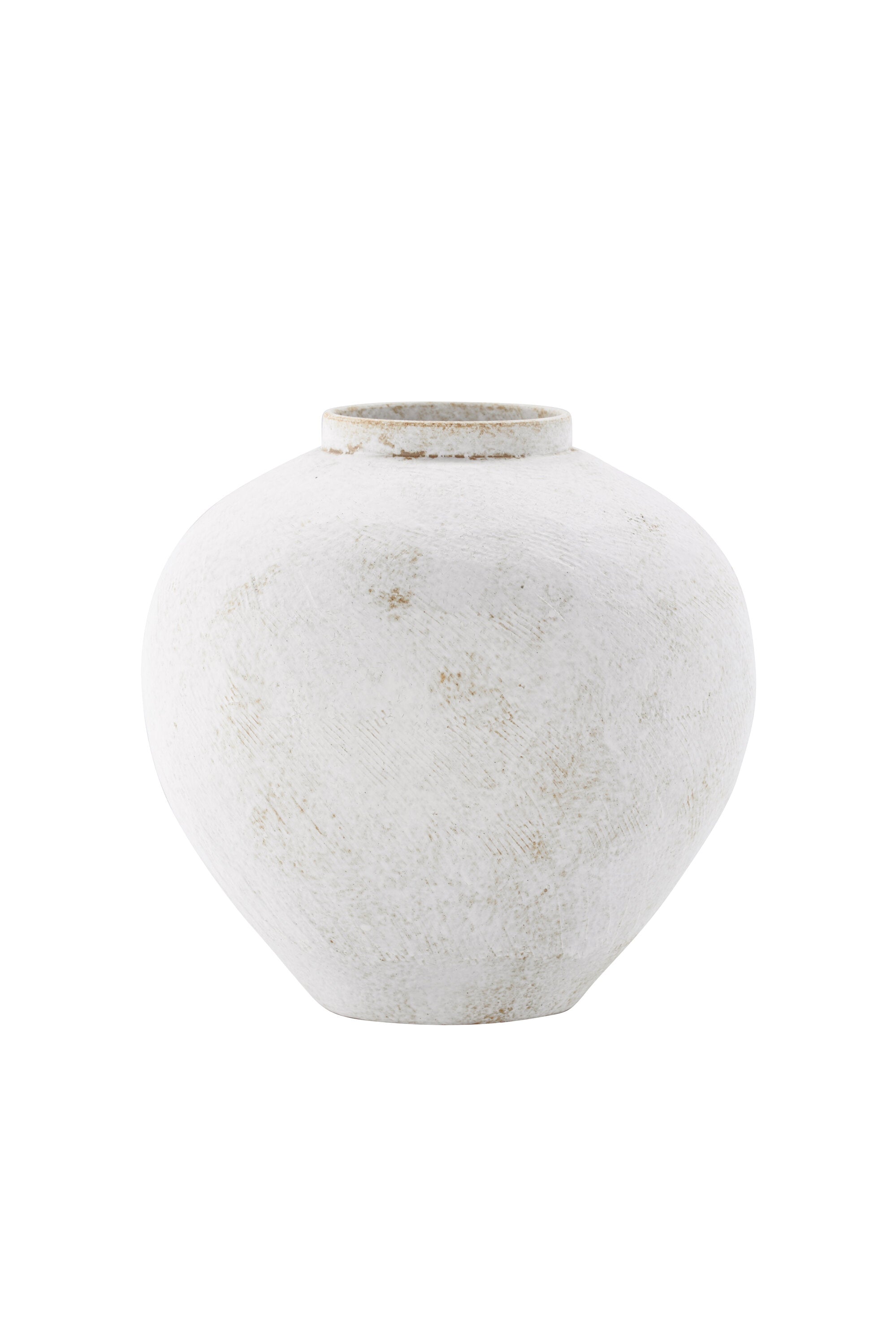 Globe Vase in Beige/Braun präsentiert im Onlineshop von KAQTU Design AG. Vase ist von Venture Home