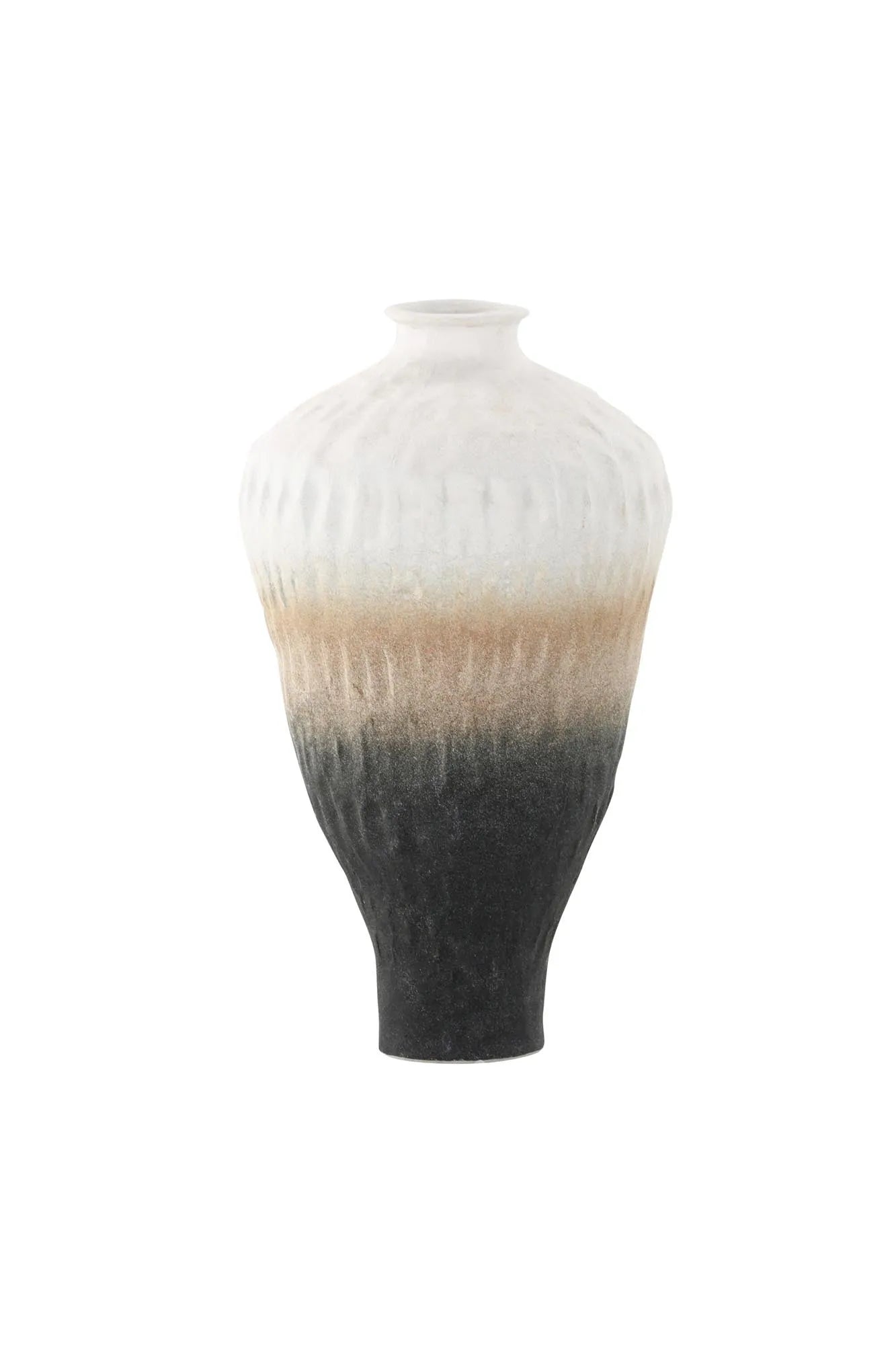 Pane Vase in Beige/ Grau/ Rosa präsentiert im Onlineshop von KAQTU Design AG. Vase ist von Venture Home