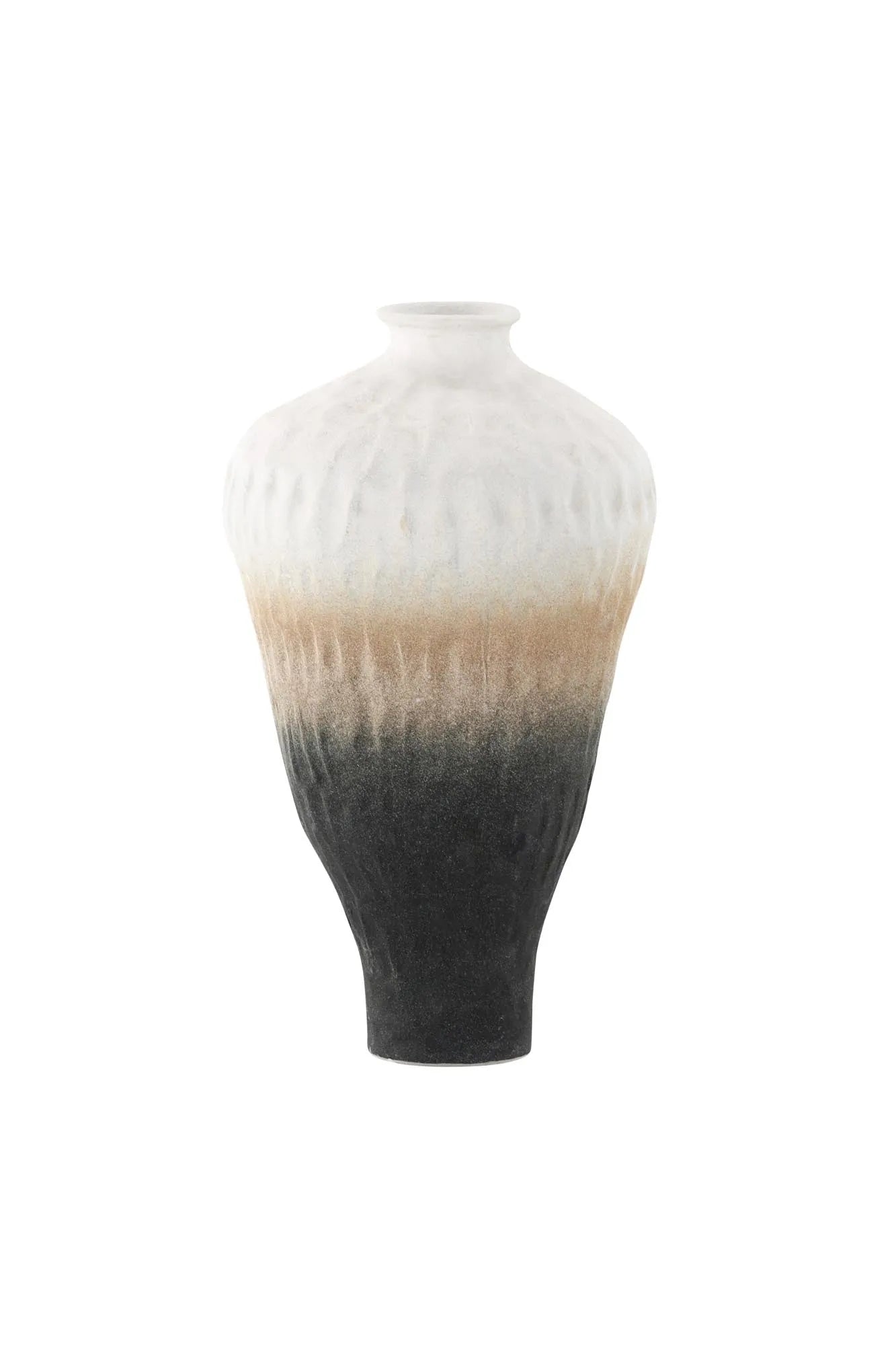 Pane Vase in Beige/ Grau/ Rosa präsentiert im Onlineshop von KAQTU Design AG. Vase ist von Venture Home