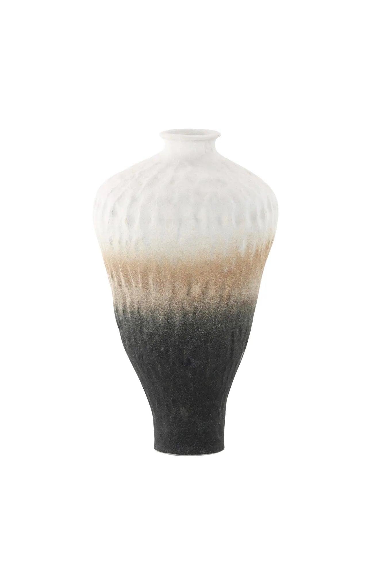 Pane Vase in Beige/ Grau/ Rosa präsentiert im Onlineshop von KAQTU Design AG. Vase ist von Venture Home