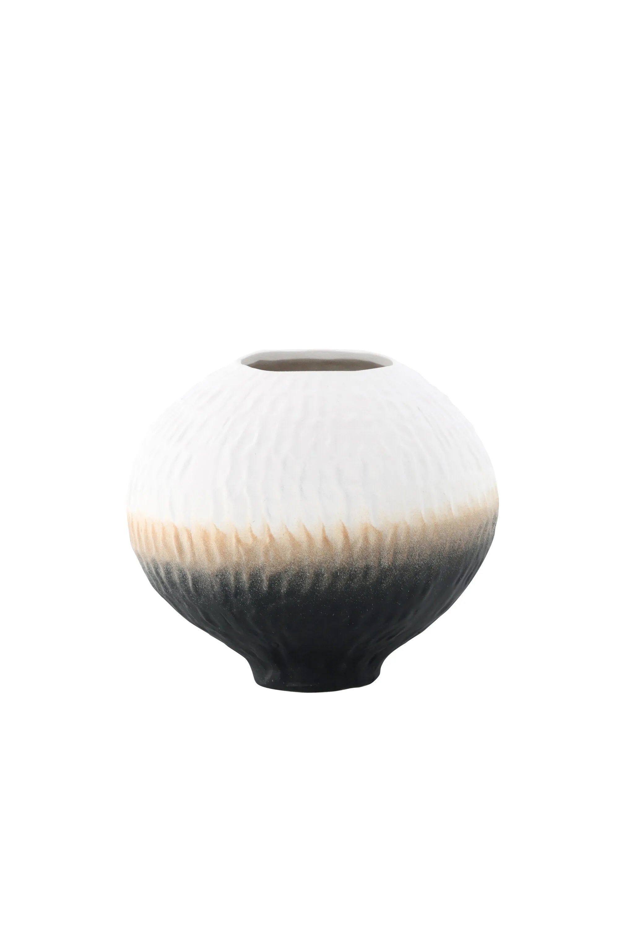 Pane Vase in Beige/ Grau/ Rosa präsentiert im Onlineshop von KAQTU Design AG. Vase ist von Venture Home