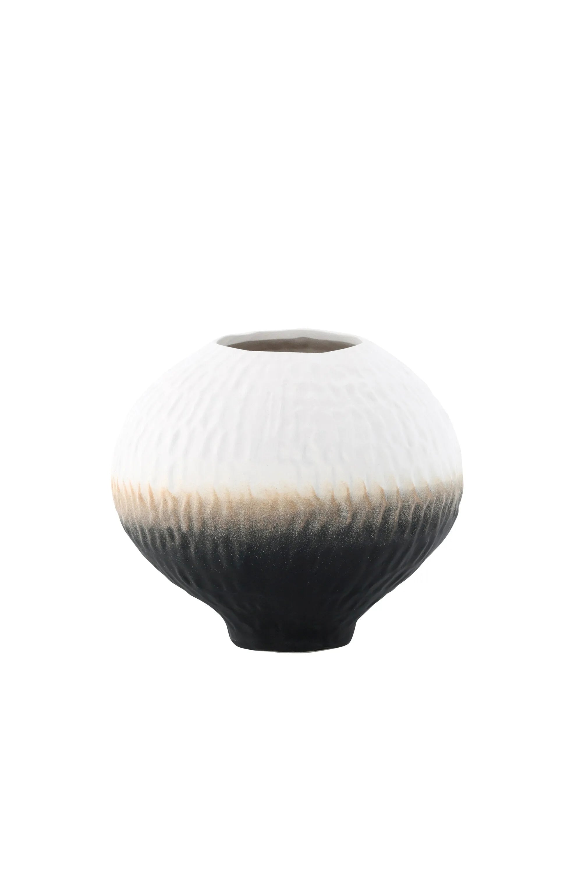 Pane Vase in Beige/ Grau/ Rosa präsentiert im Onlineshop von KAQTU Design AG. Vase ist von Venture Home