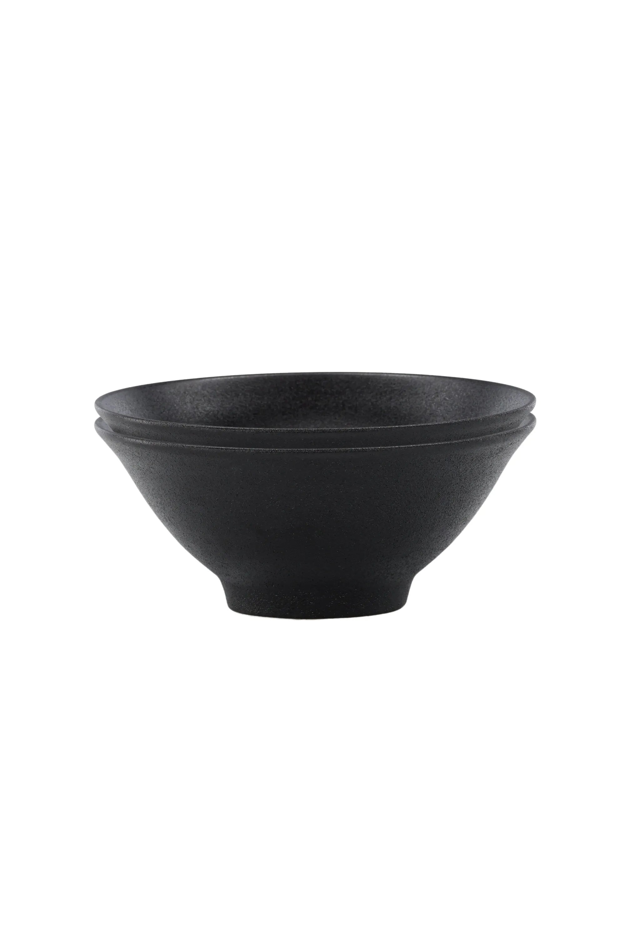 Wabi Sabi Bowl in Schwarz präsentiert im Onlineshop von KAQTU Design AG. Schale ist von Venture Home