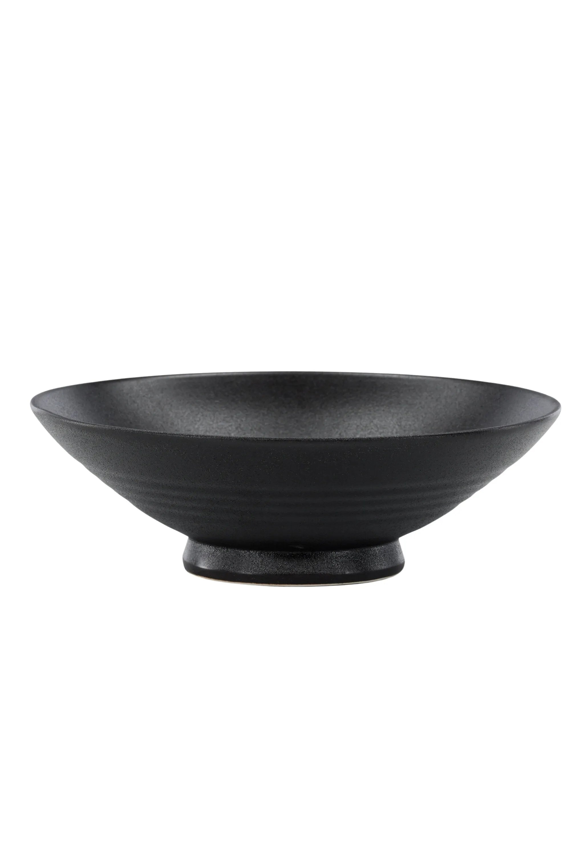 Wabi Sabi Bowl in Schwarz präsentiert im Onlineshop von KAQTU Design AG. Schale ist von Venture Home