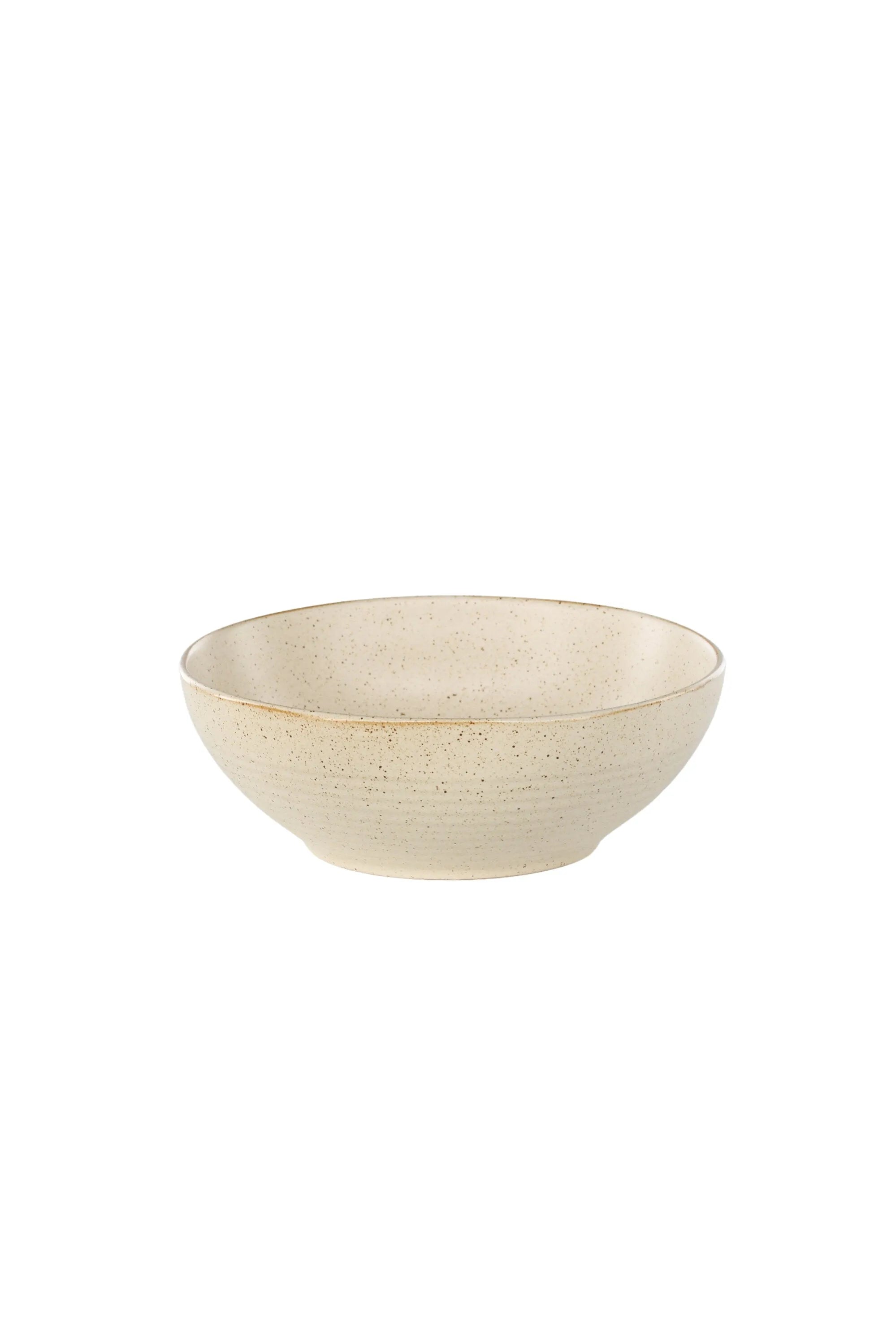 Active Bowl in Beige/Schwarz präsentiert im Onlineshop von KAQTU Design AG. Schale ist von Venture Home