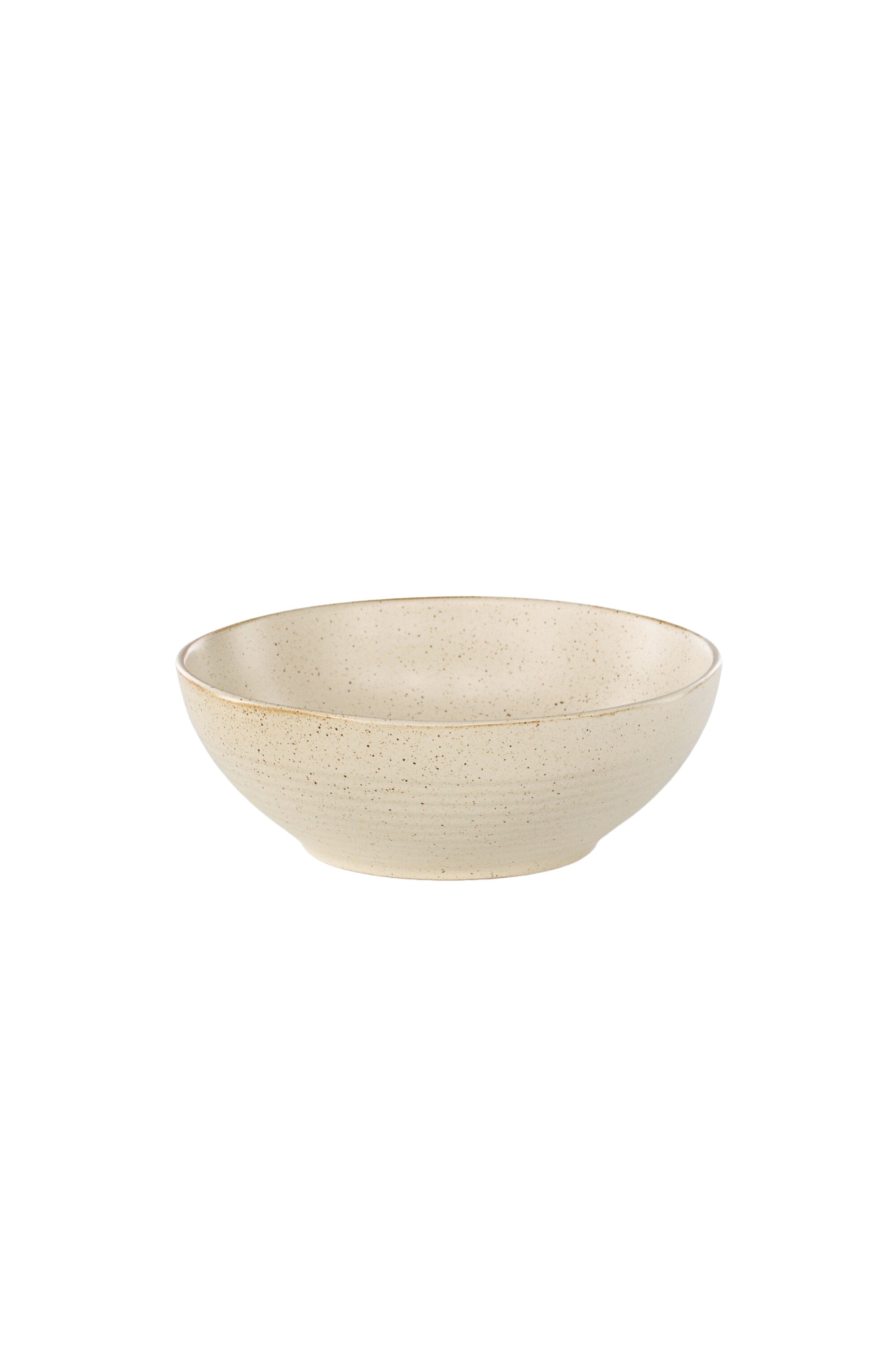 Active Bowl in Beige/Schwarz präsentiert im Onlineshop von KAQTU Design AG. Schale ist von Venture Home