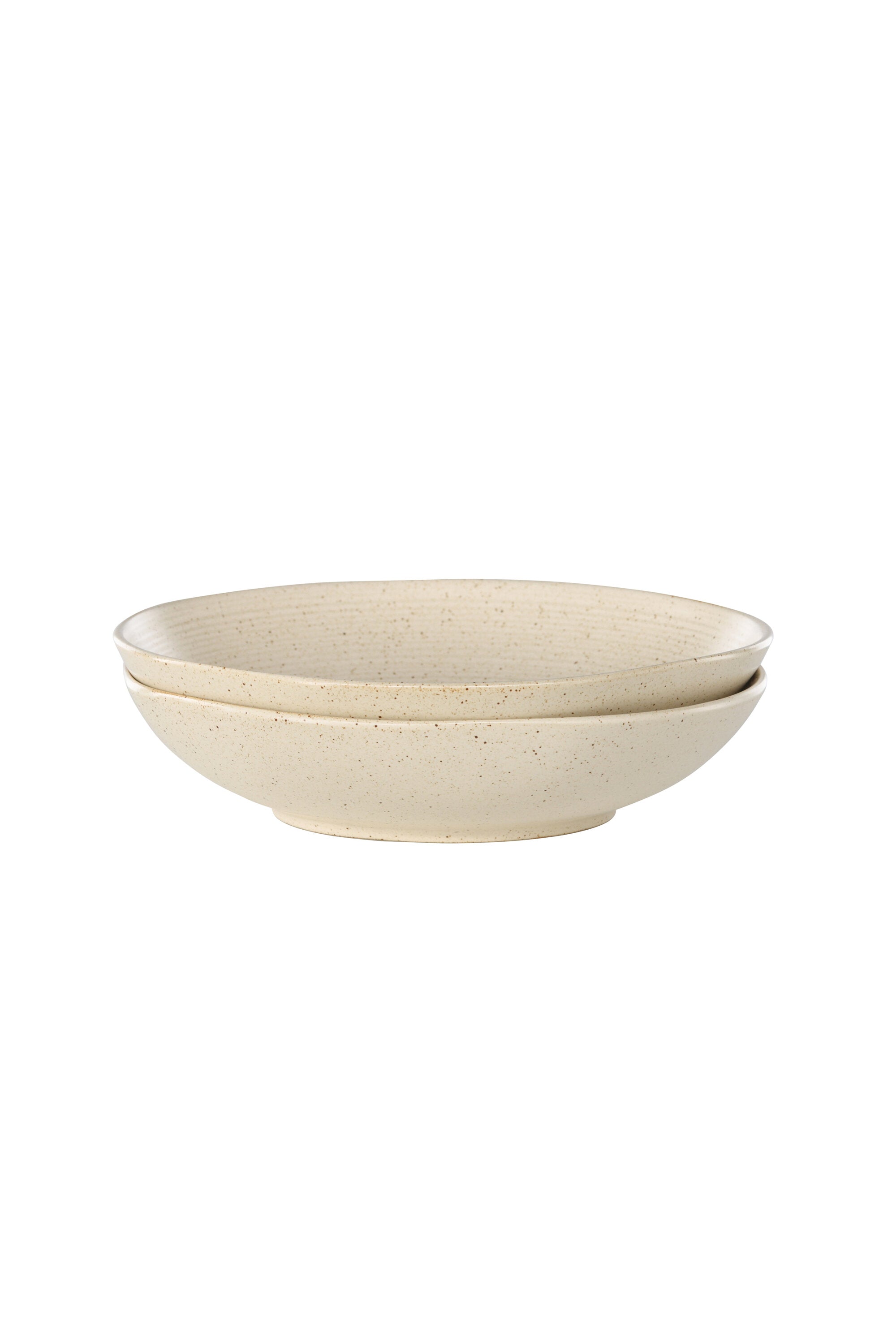 Active Bowl in Beige/Schwarz präsentiert im Onlineshop von KAQTU Design AG. Schale ist von Venture Home