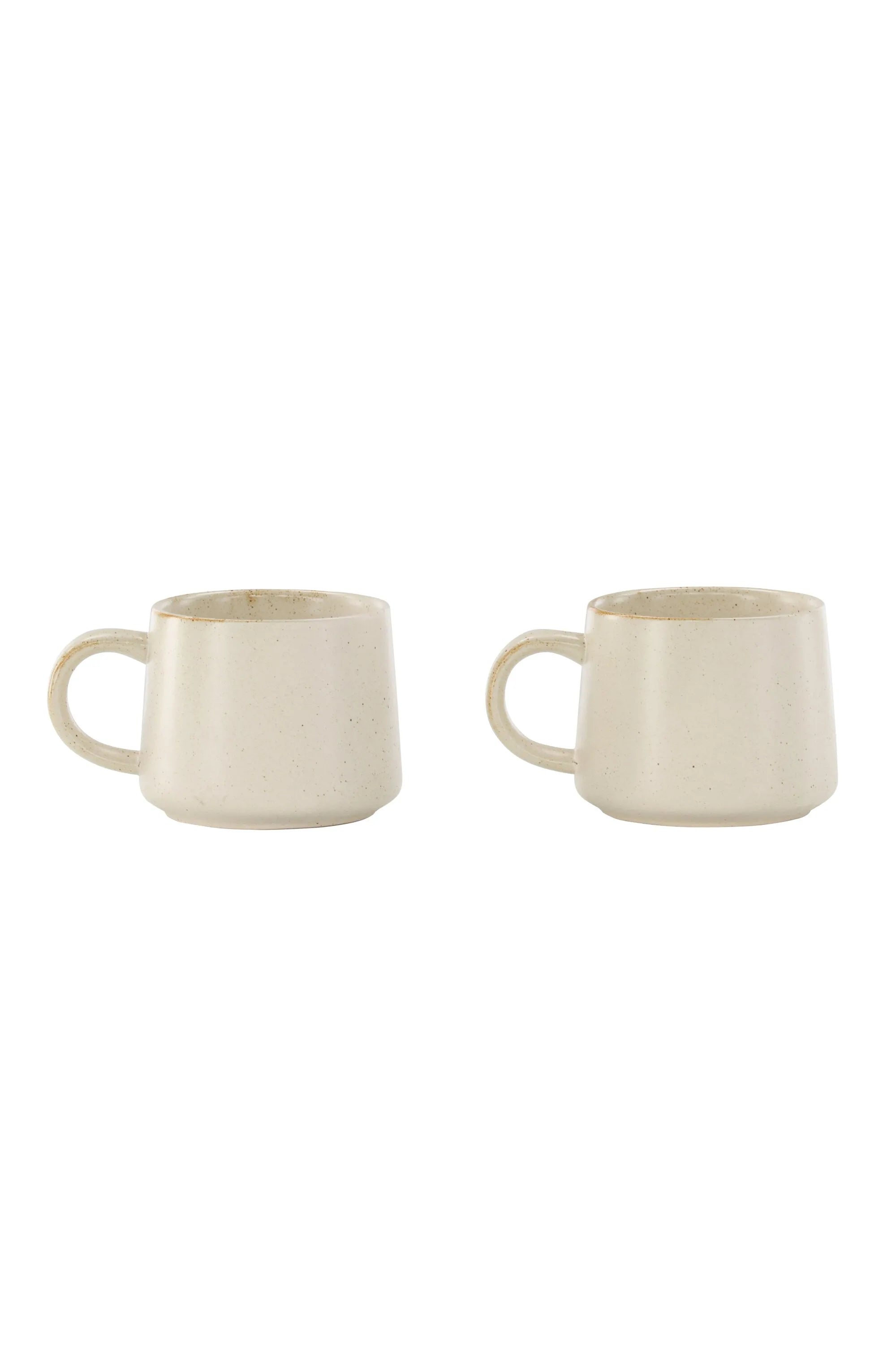 Active Tea cup in Beige/Schwarz präsentiert im Onlineshop von KAQTU Design AG. Tasse ist von Venture Home