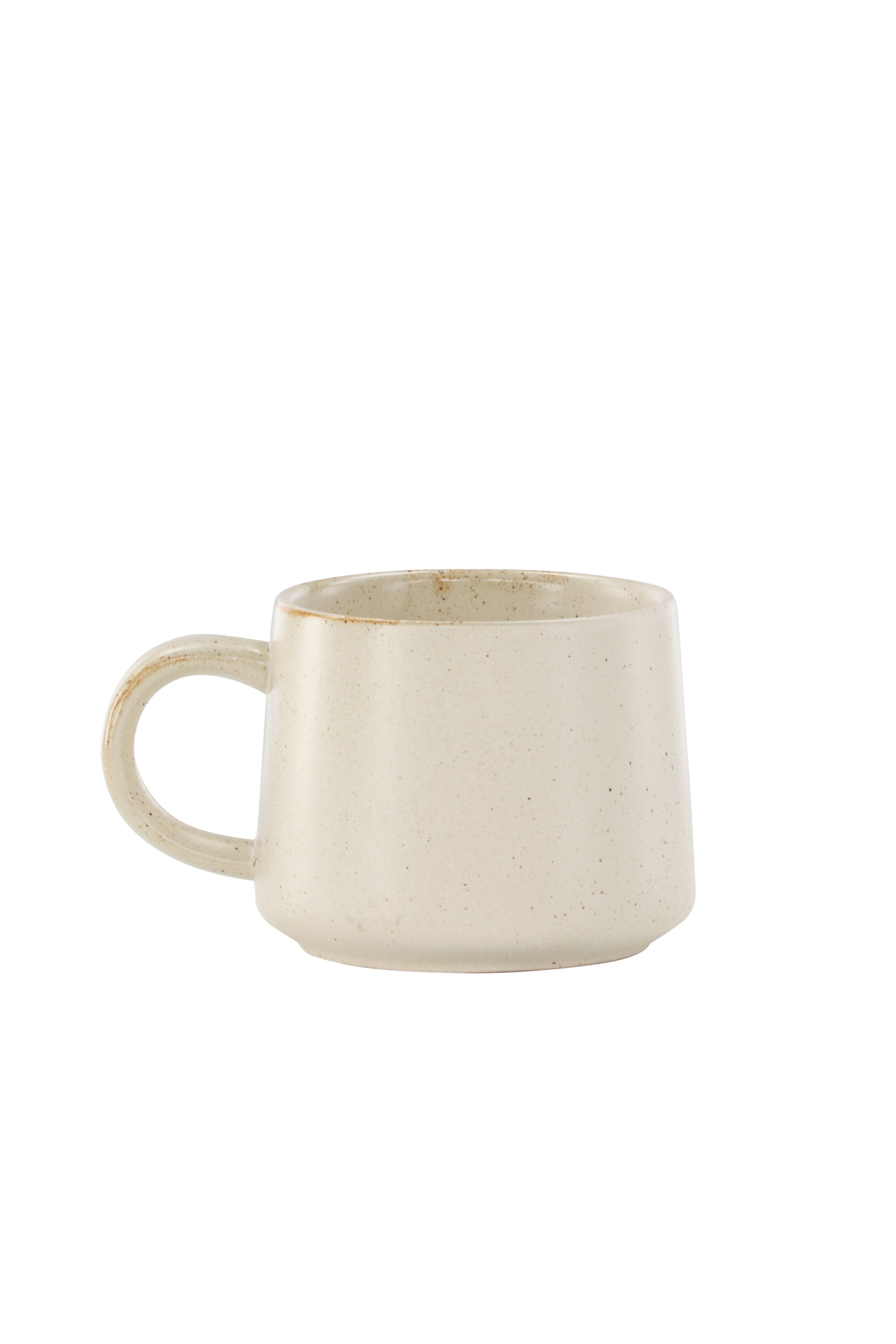 Active Tea cup in Beige/Schwarz präsentiert im Onlineshop von KAQTU Design AG. Tasse ist von Venture Home