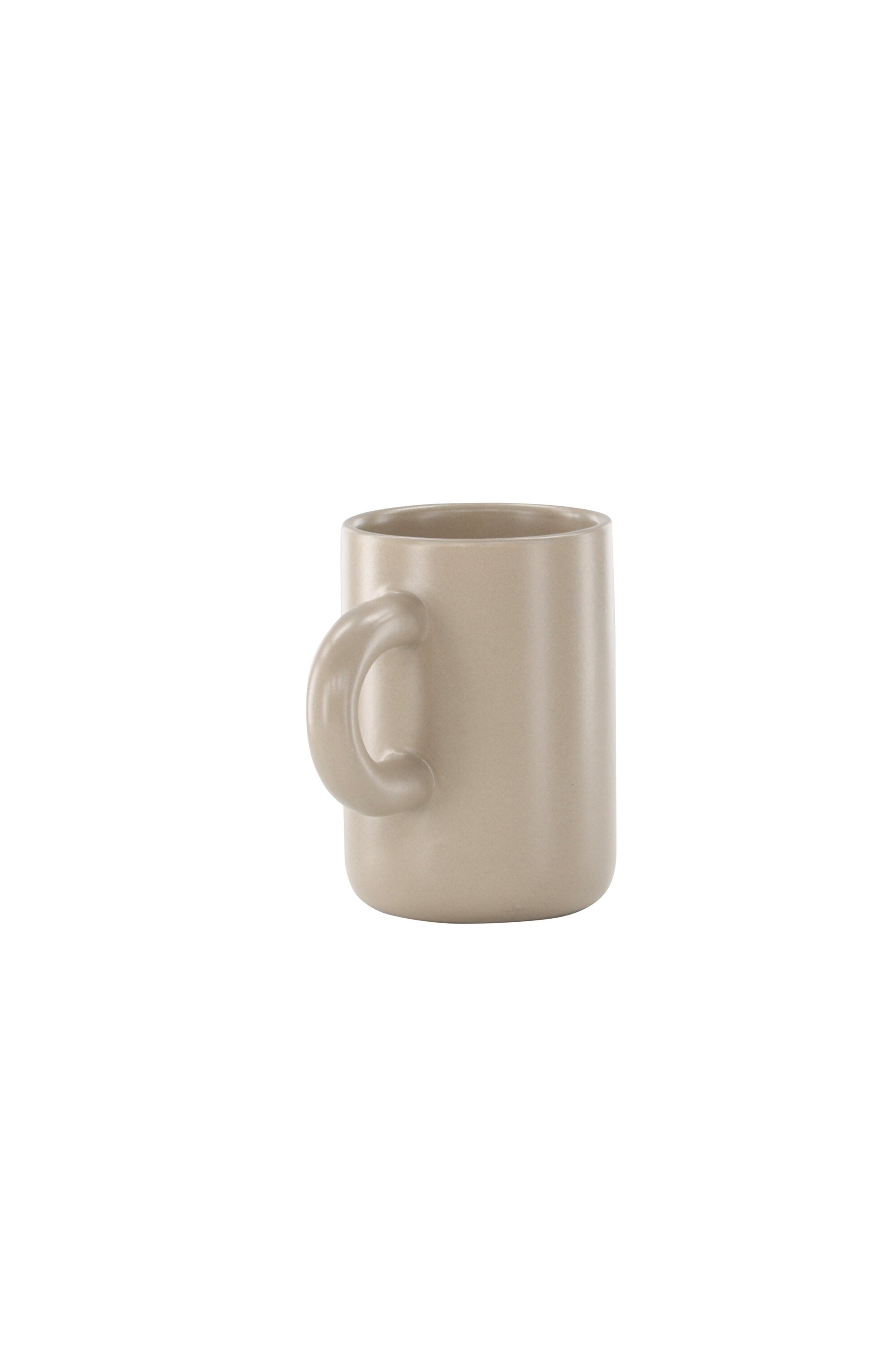 Active Kaffeetasse in Beige/Schwarz präsentiert im Onlineshop von KAQTU Design AG. Kaffeetassen ist von Venture Home