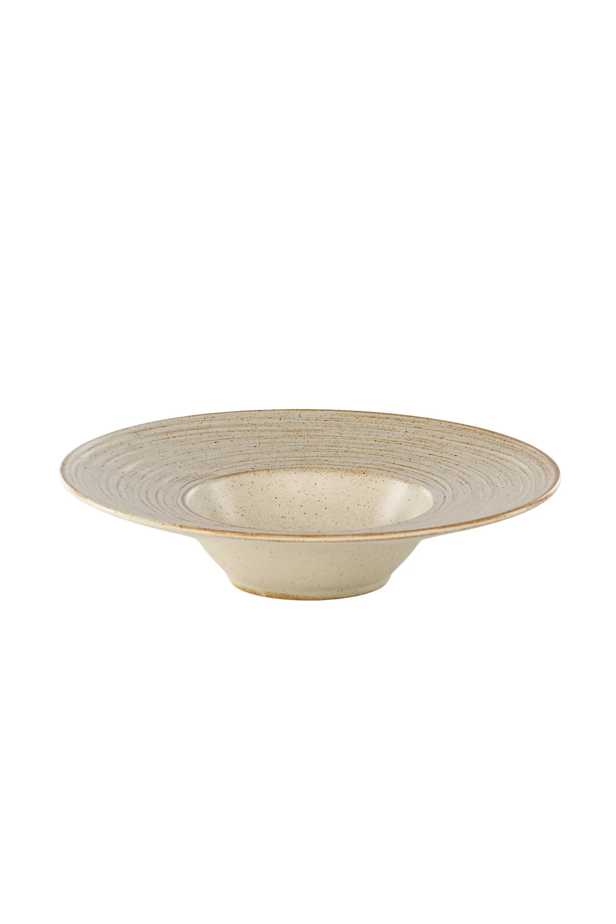 Active Bowl in Beige/Schwarz präsentiert im Onlineshop von KAQTU Design AG. Schale ist von Venture Home