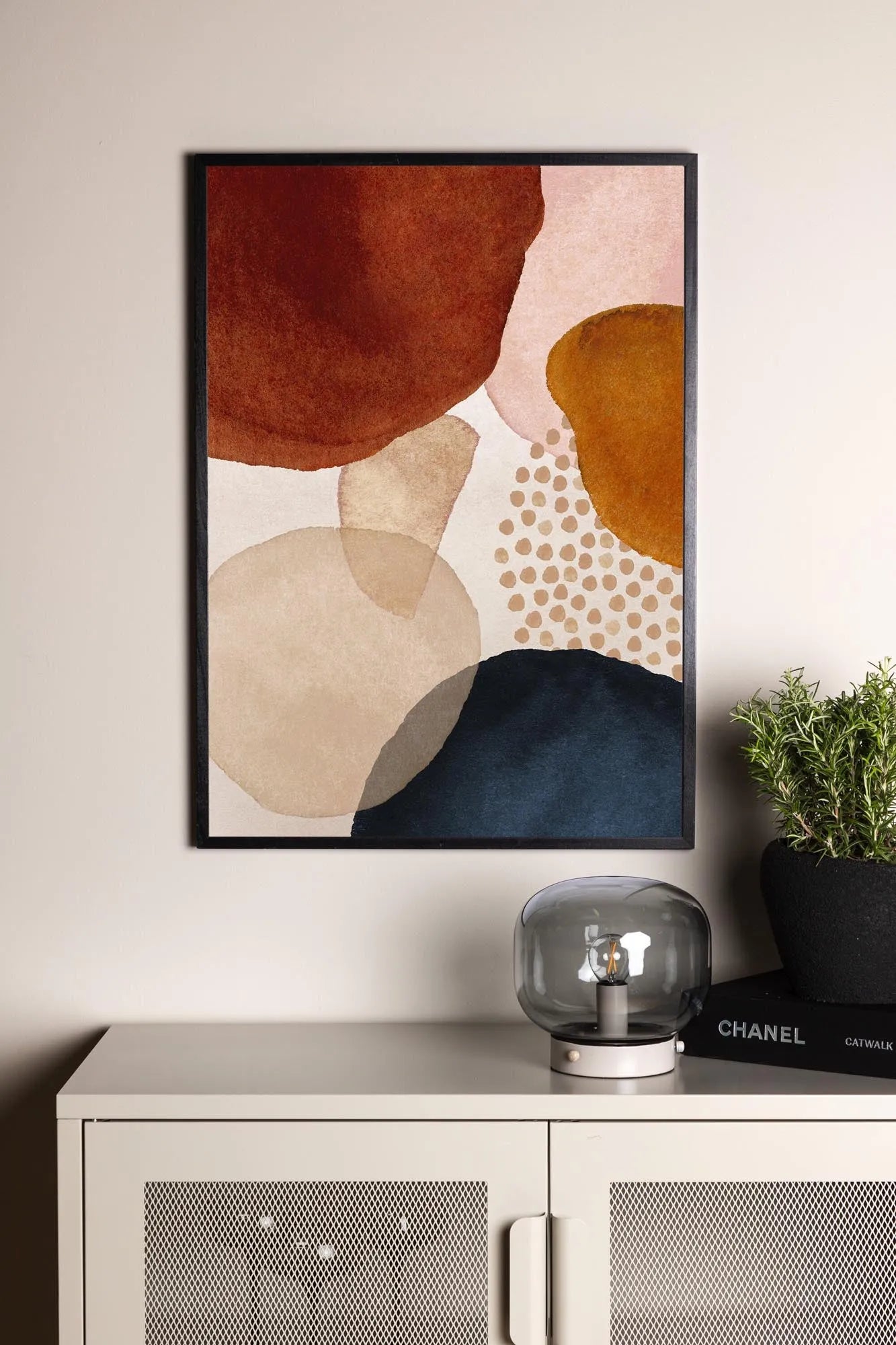 Elegantes Circles Poster: Stilvolle Wanddekoration von Venture Home.