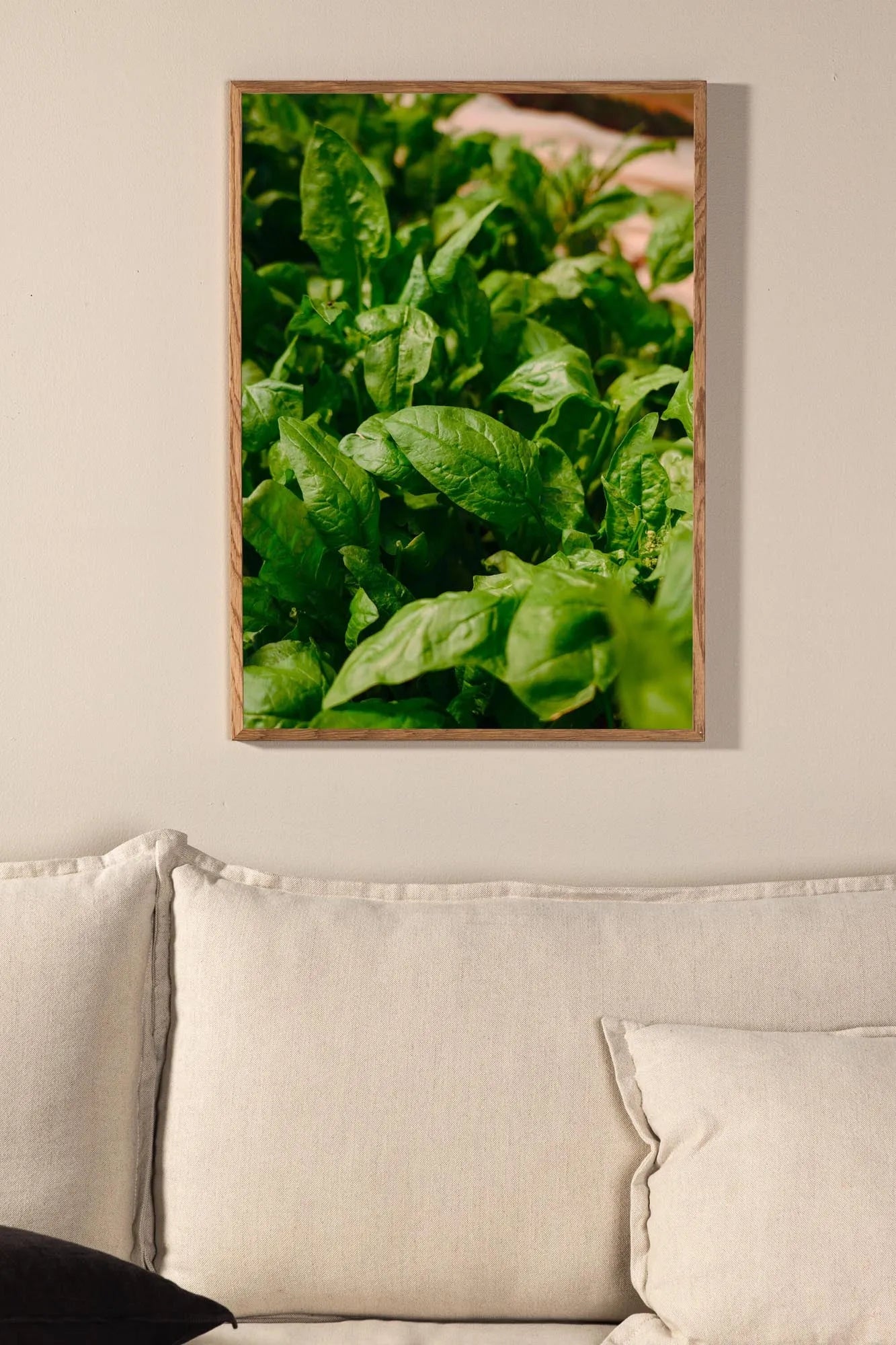 Green Leaf Poster - KAQTU Design