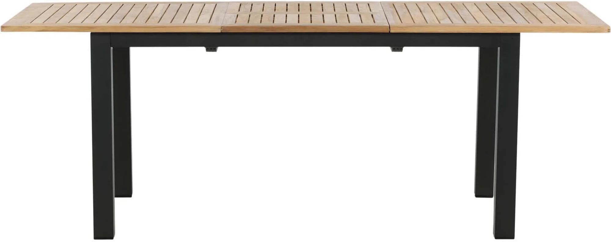 Panama Gartentisch ausziehbar in Schwarz präsentiert im Onlineshop von KAQTU Design AG. Gartentisch ist von Venture Home