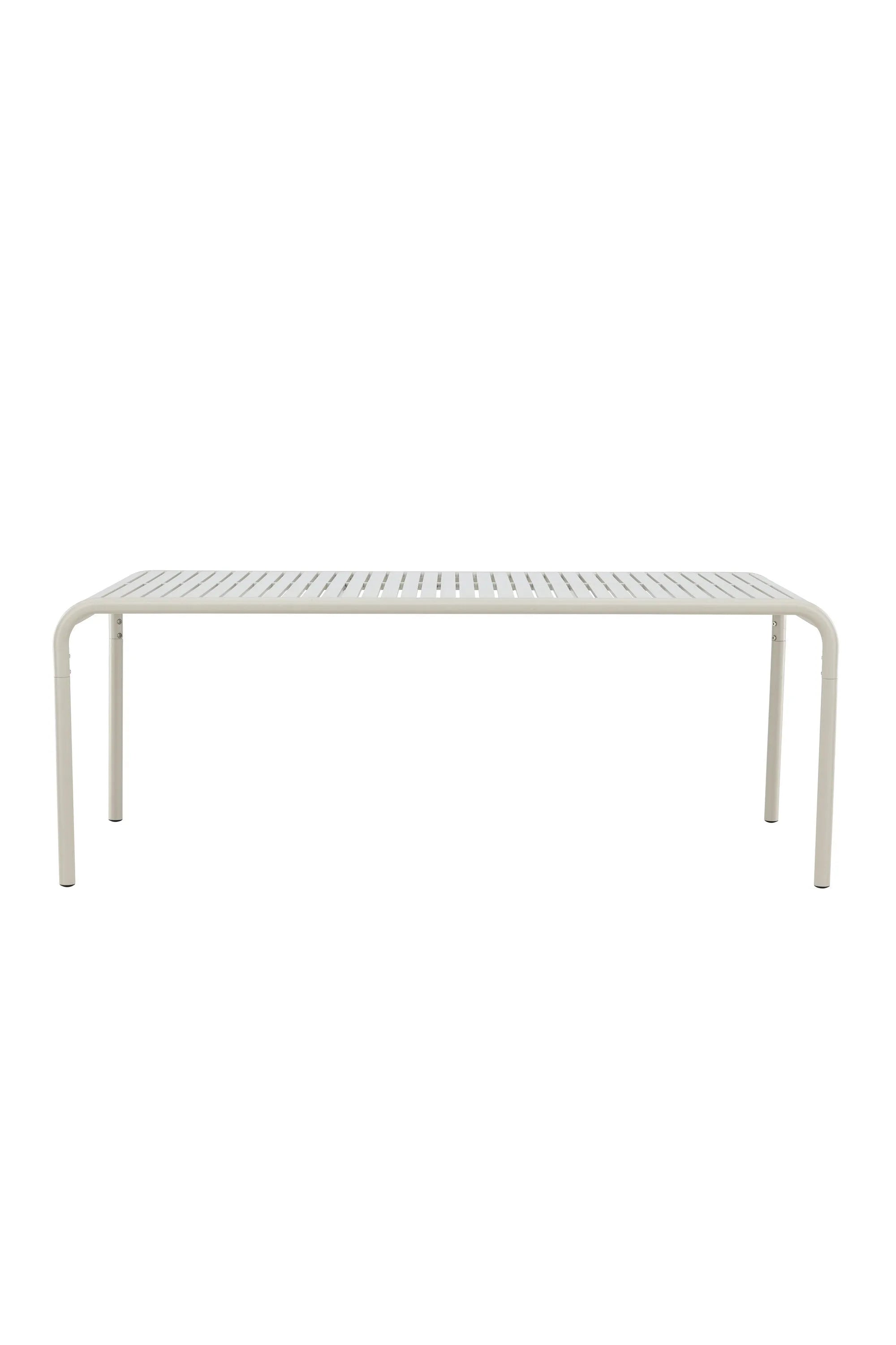 Rechteckiger Esstisch Borneo in Beige präsentiert im Onlineshop von KAQTU Design AG. Gartentisch ist von Venture Home