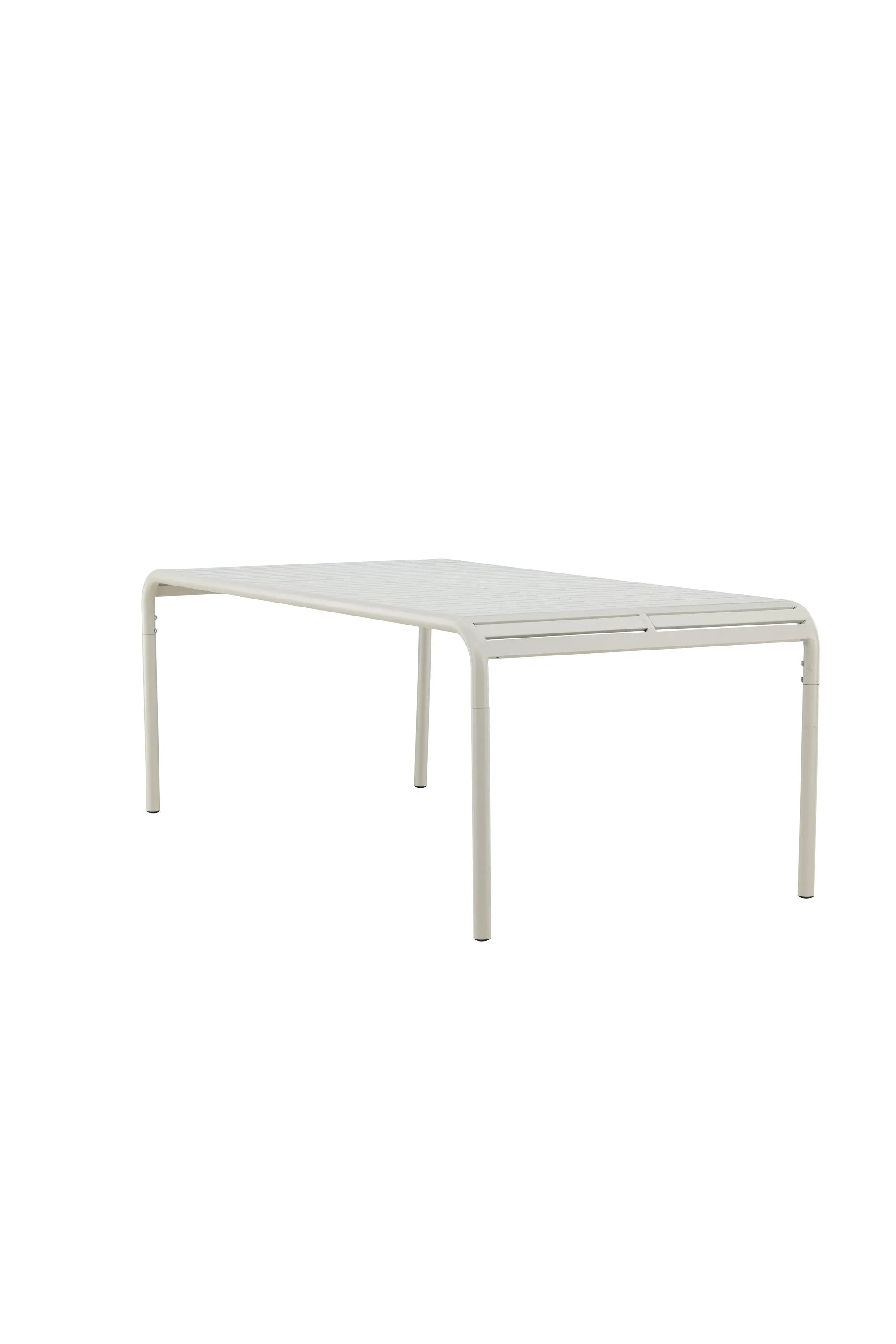 Rechteckiger Esstisch Borneo in Beige präsentiert im Onlineshop von KAQTU Design AG. Gartentisch ist von Venture Home