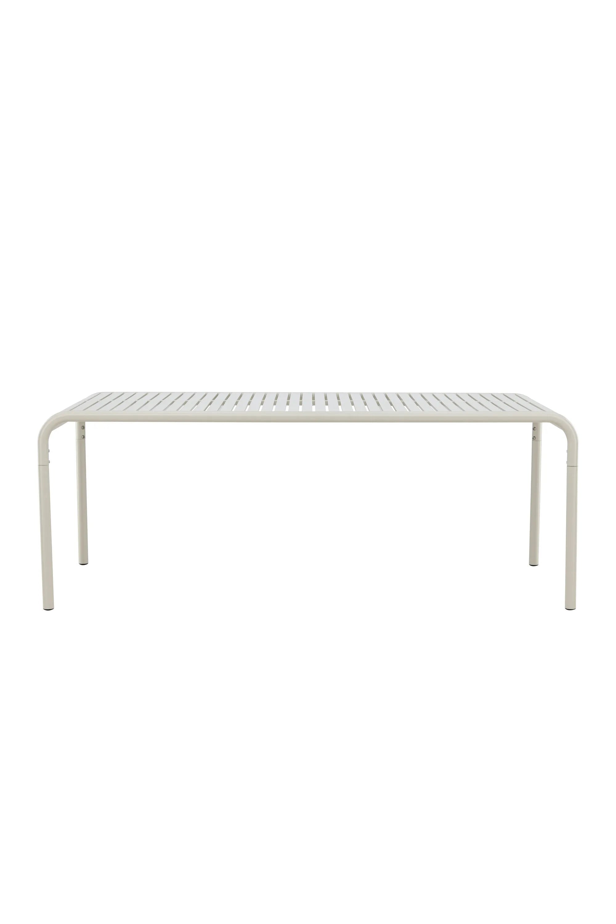 Rechteckiger Esstisch Borneo in Beige präsentiert im Onlineshop von KAQTU Design AG. Gartentisch ist von Venture Home