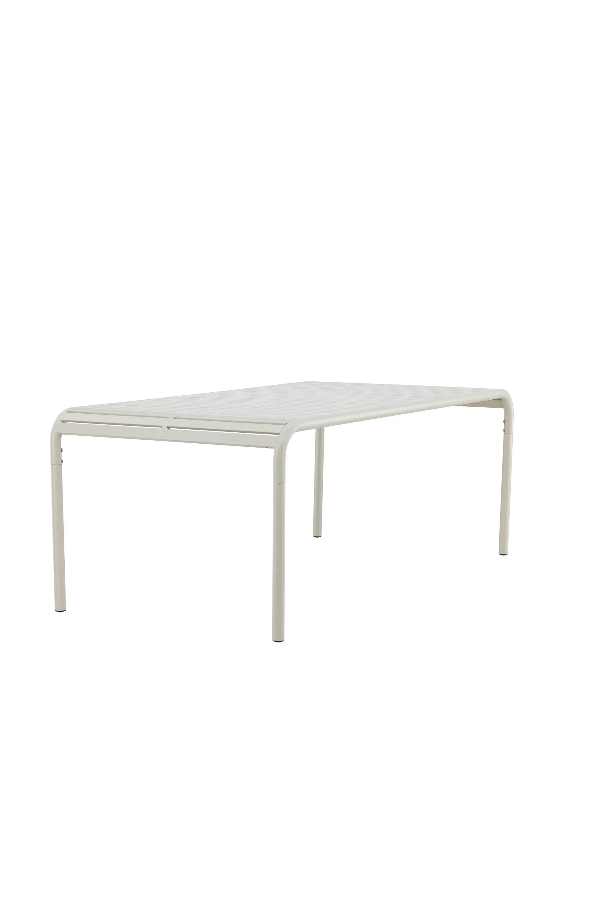 Rechteckiger Esstisch Borneo in Beige präsentiert im Onlineshop von KAQTU Design AG. Gartentisch ist von Venture Home