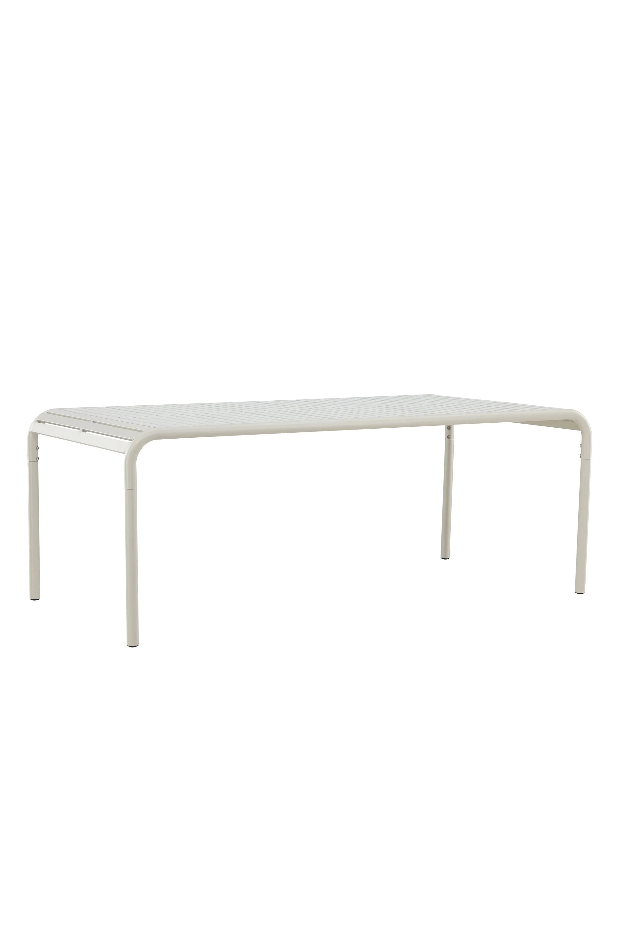 Rechteckiger Esstisch Borneo in Beige präsentiert im Onlineshop von KAQTU Design AG. Gartentisch ist von Venture Home