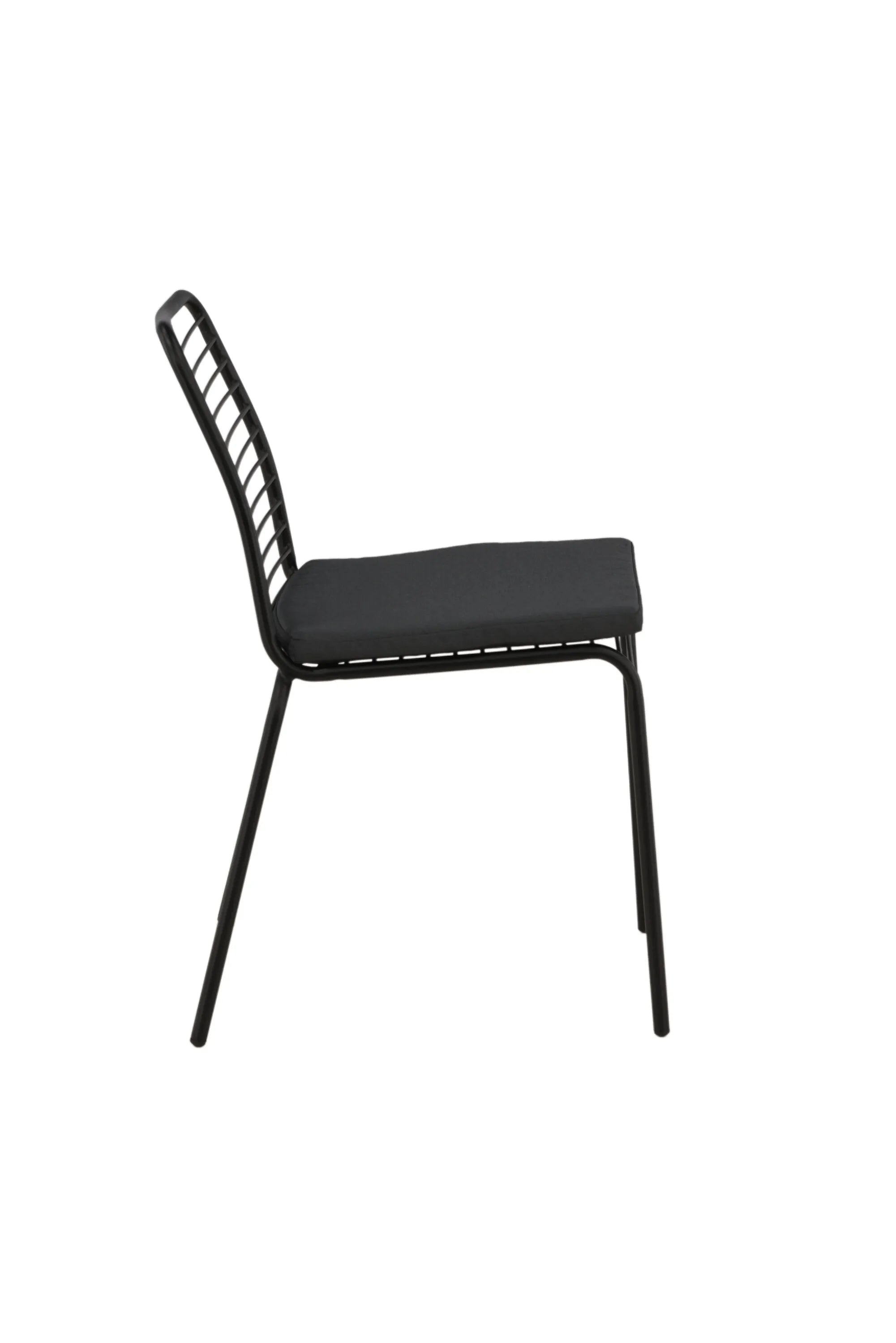 Panjin Esszimmerstuhl in Schwarz präsentiert im Onlineshop von KAQTU Design AG. Gartenstuhl ist von Venture Home