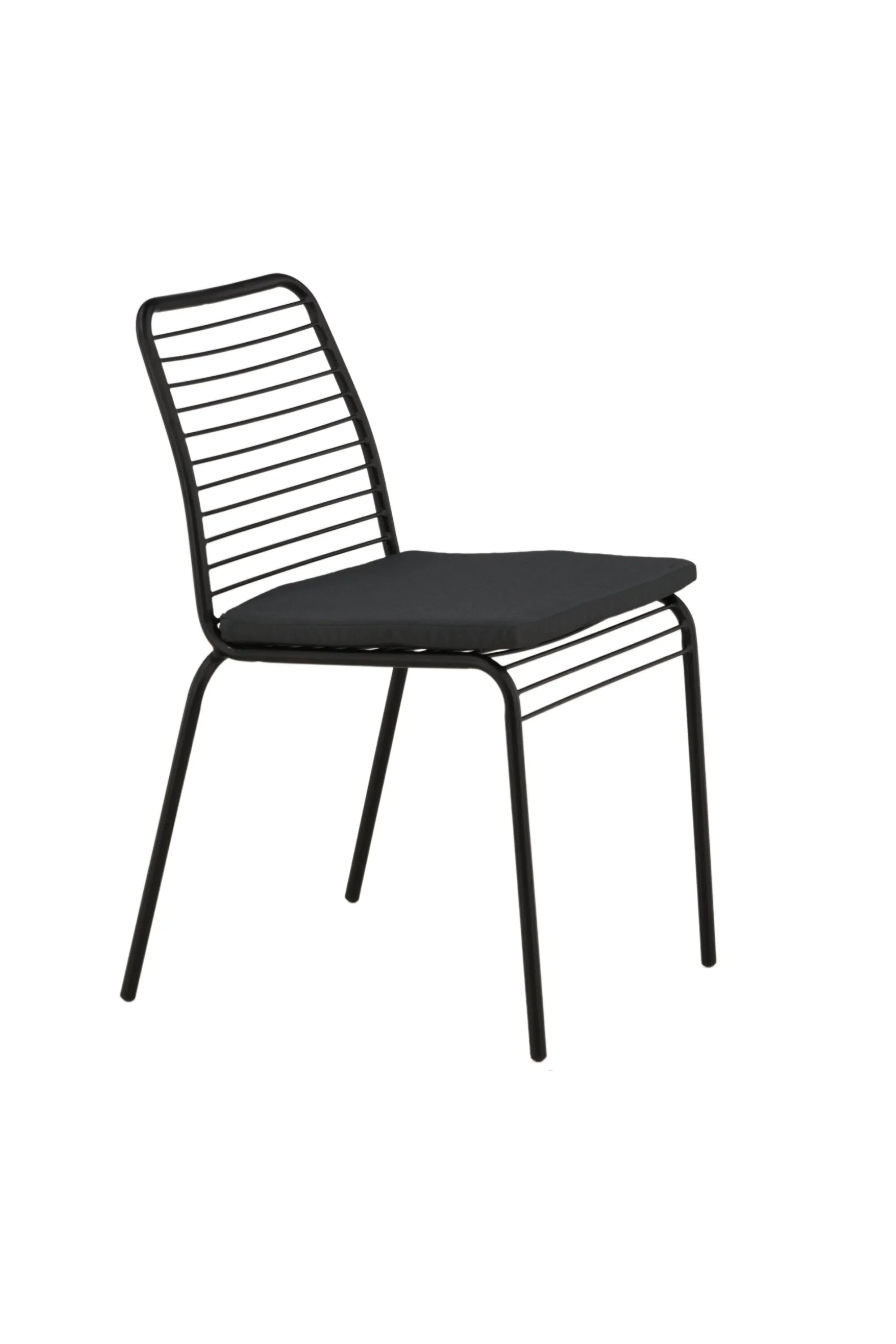 Panjin Esszimmerstuhl in Schwarz präsentiert im Onlineshop von KAQTU Design AG. Gartenstuhl ist von Venture Home