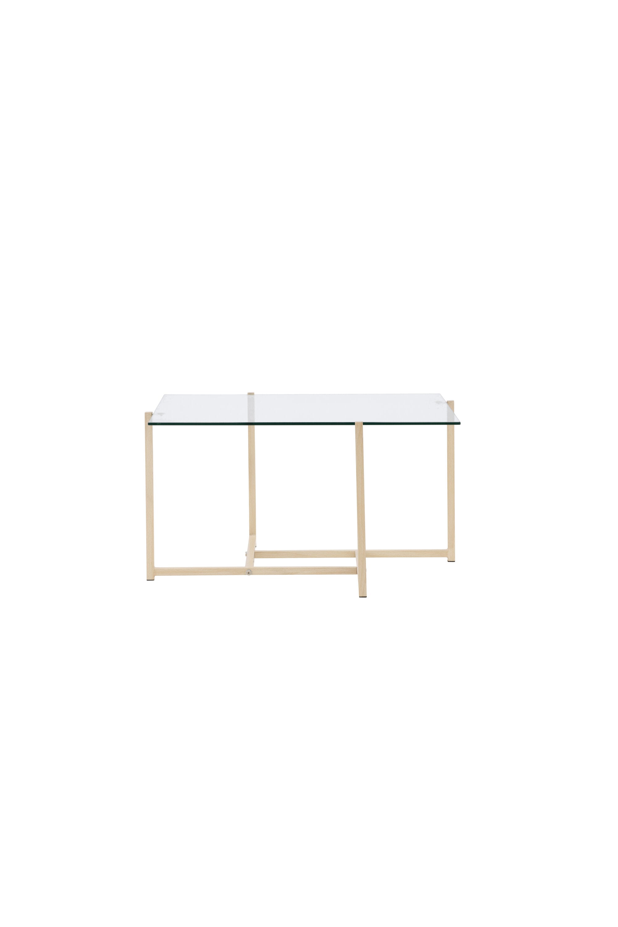 Hybrid Sofatisch in Transparent/ Weisstünche präsentiert im Onlineshop von KAQTU Design AG. Beistelltisch ist von Venture Home