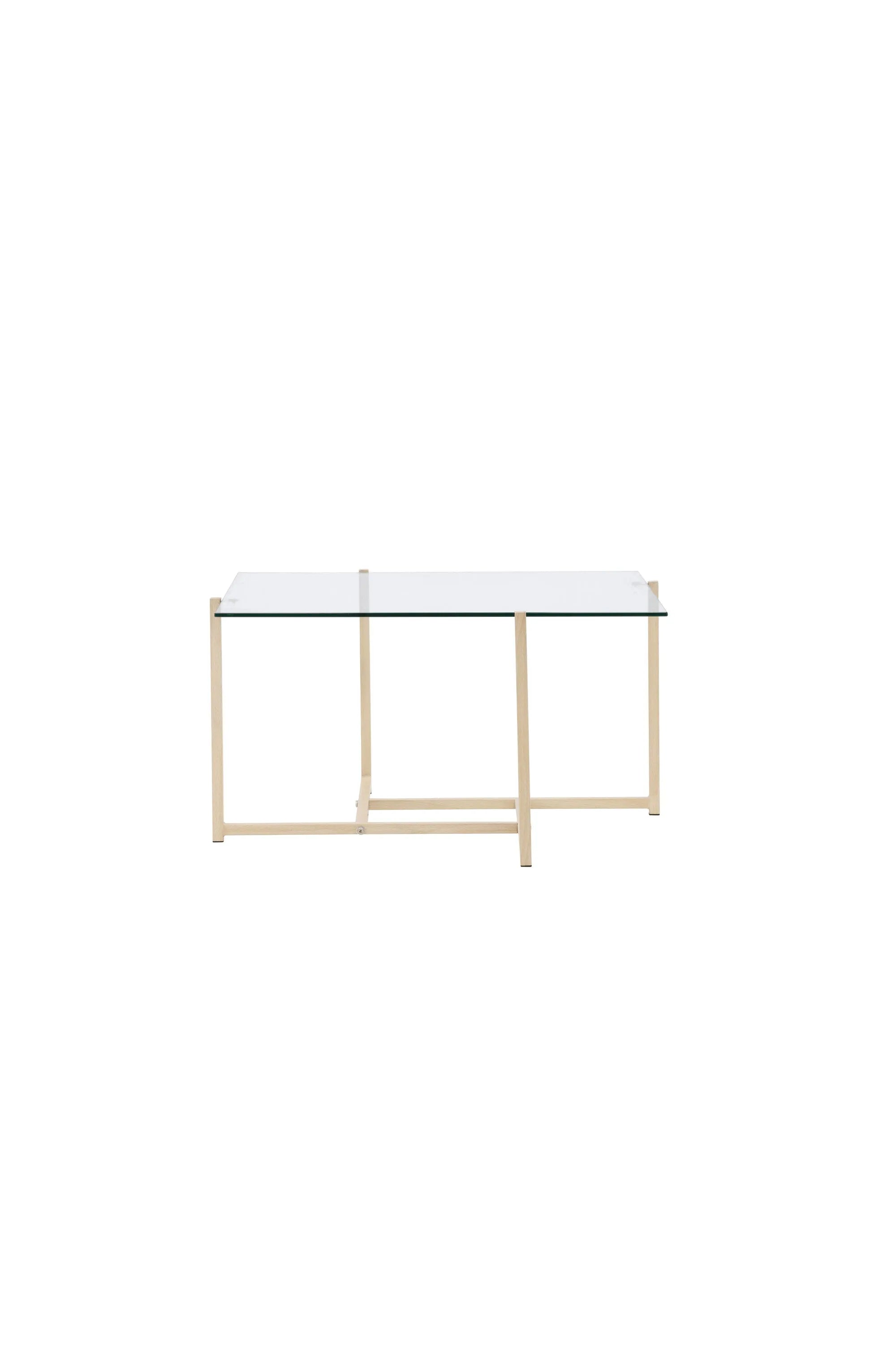 Hybrid Sofatisch in Transparent/ Weisstünche präsentiert im Onlineshop von KAQTU Design AG. Beistelltisch ist von Venture Home