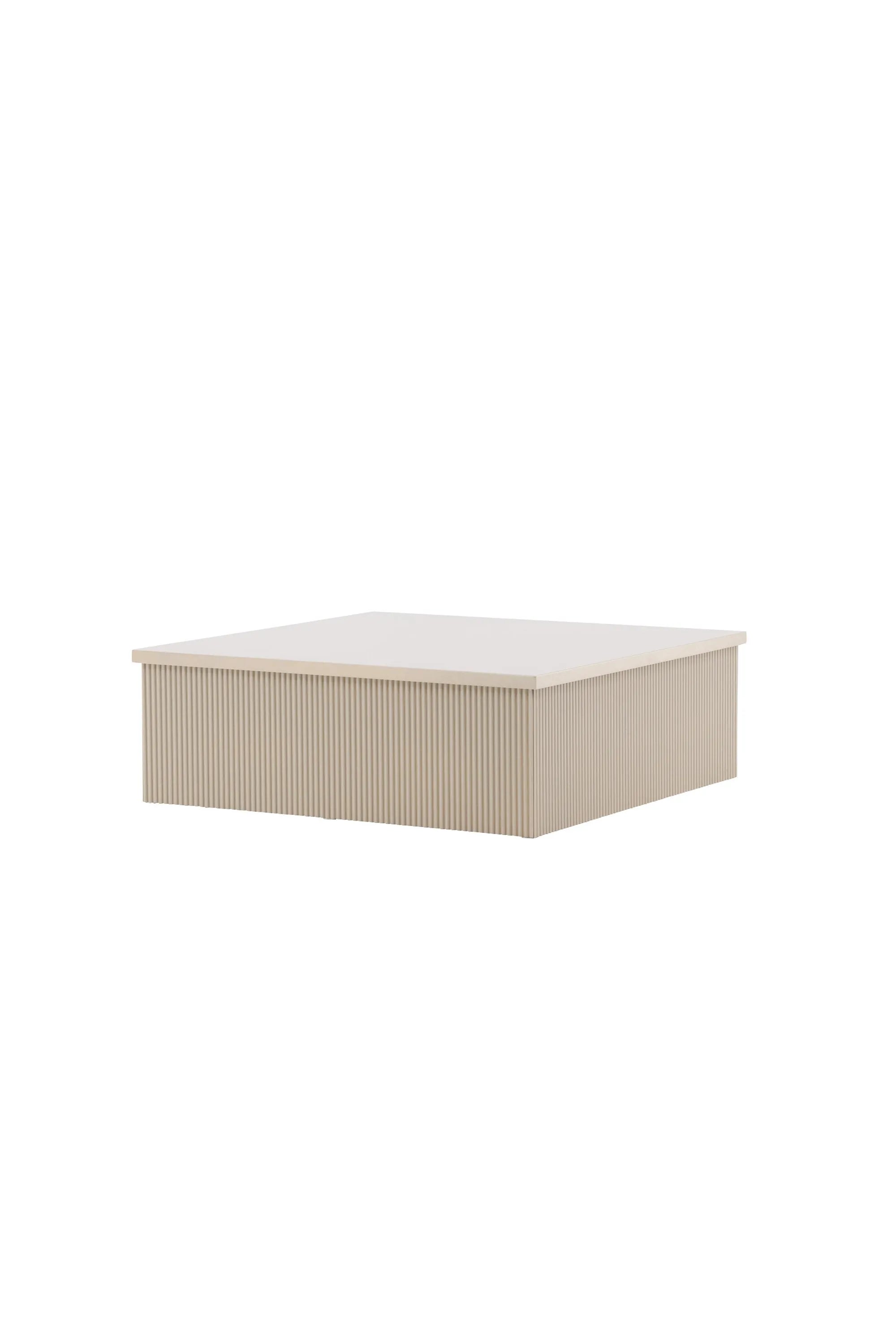 Lenox Sofatisch in Beige präsentiert im Onlineshop von KAQTU Design AG. Beistelltisch ist von Venture Home