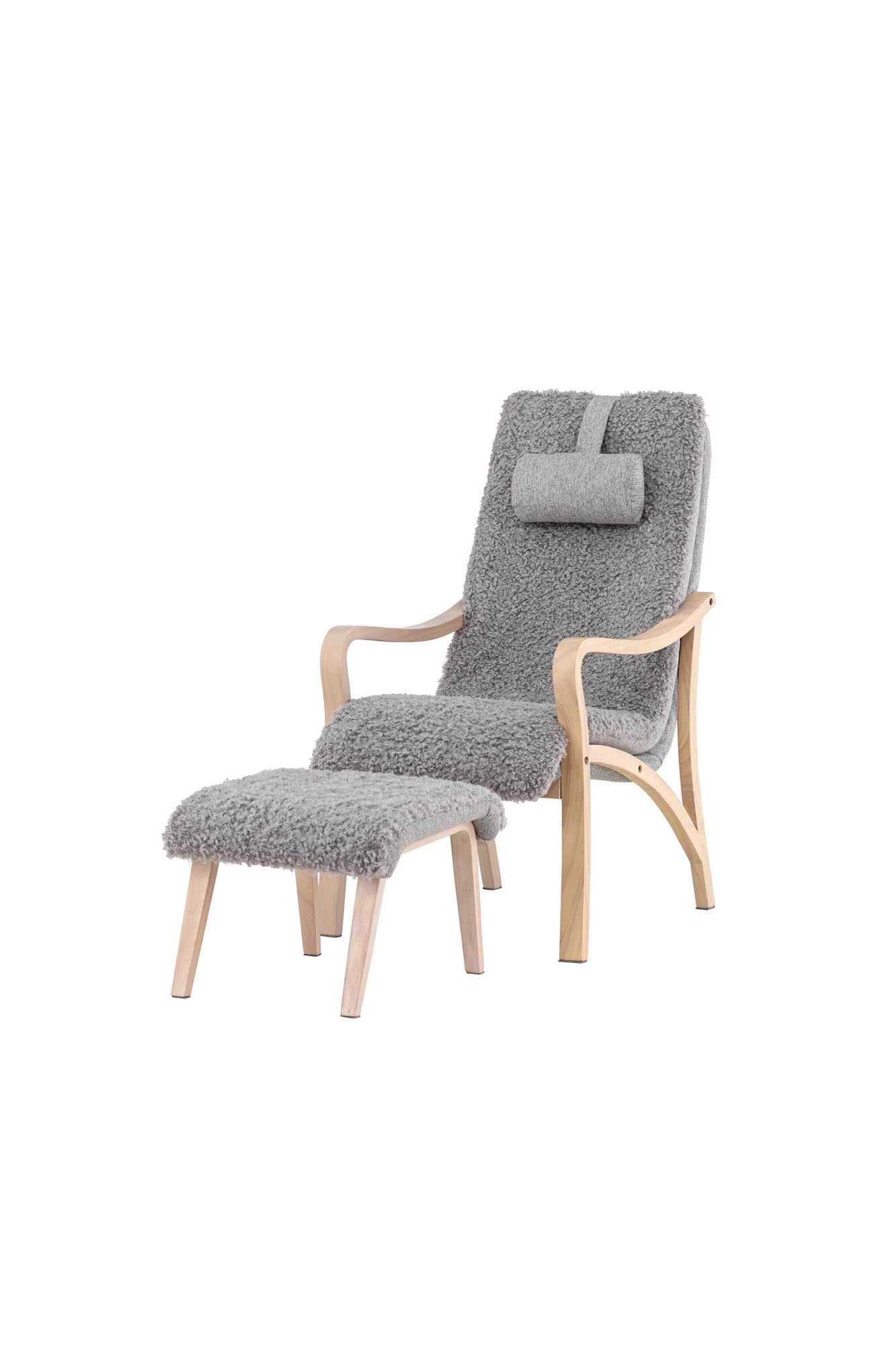 Fårö Lounge Stuhl in Beige/Braun präsentiert im Onlineshop von KAQTU Design AG. Sessel ist von Venture Home