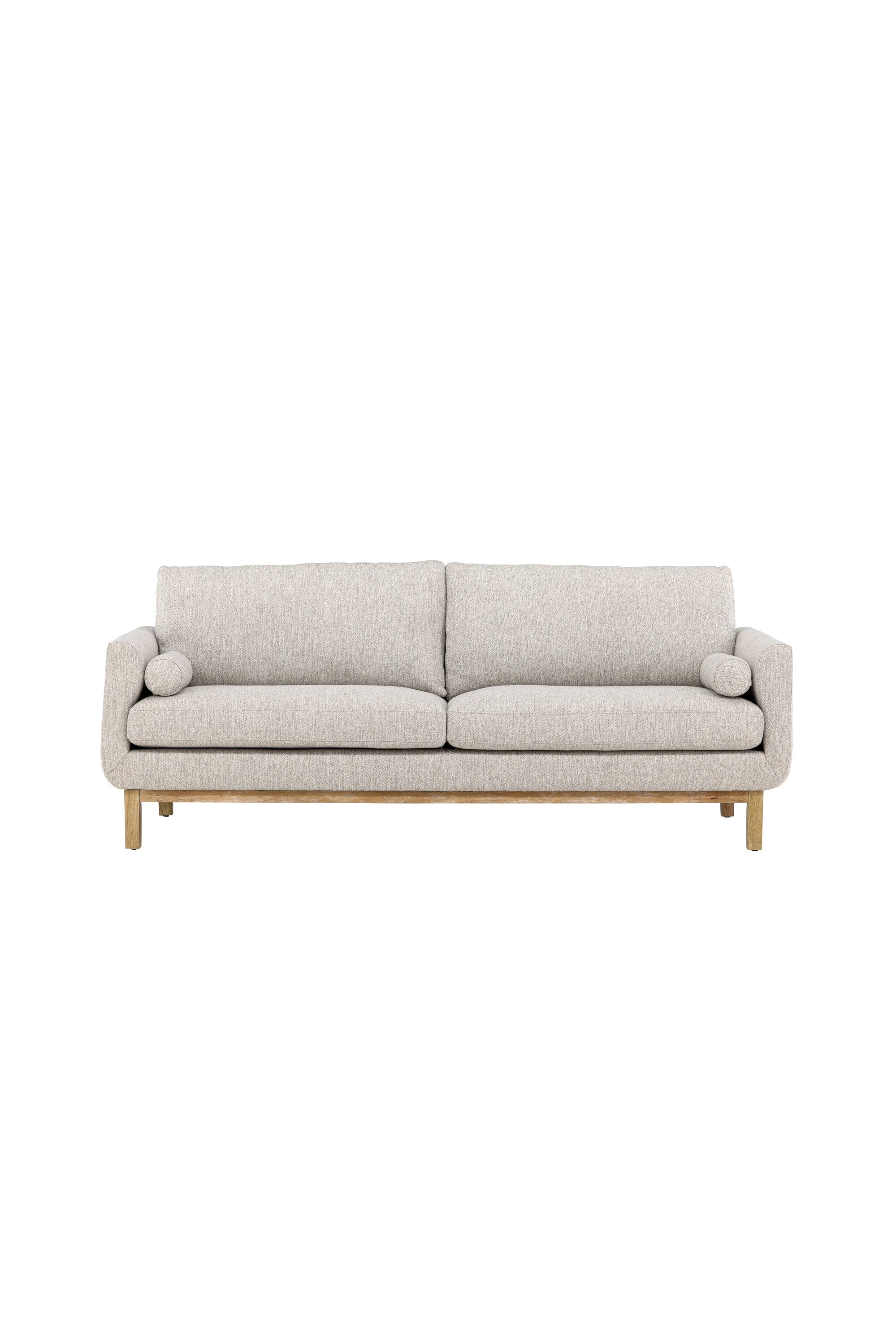 Olympos 3-Seat Sofa in Beige/ Natur präsentiert im Onlineshop von KAQTU Design AG. 3er Sofa ist von Venture Home