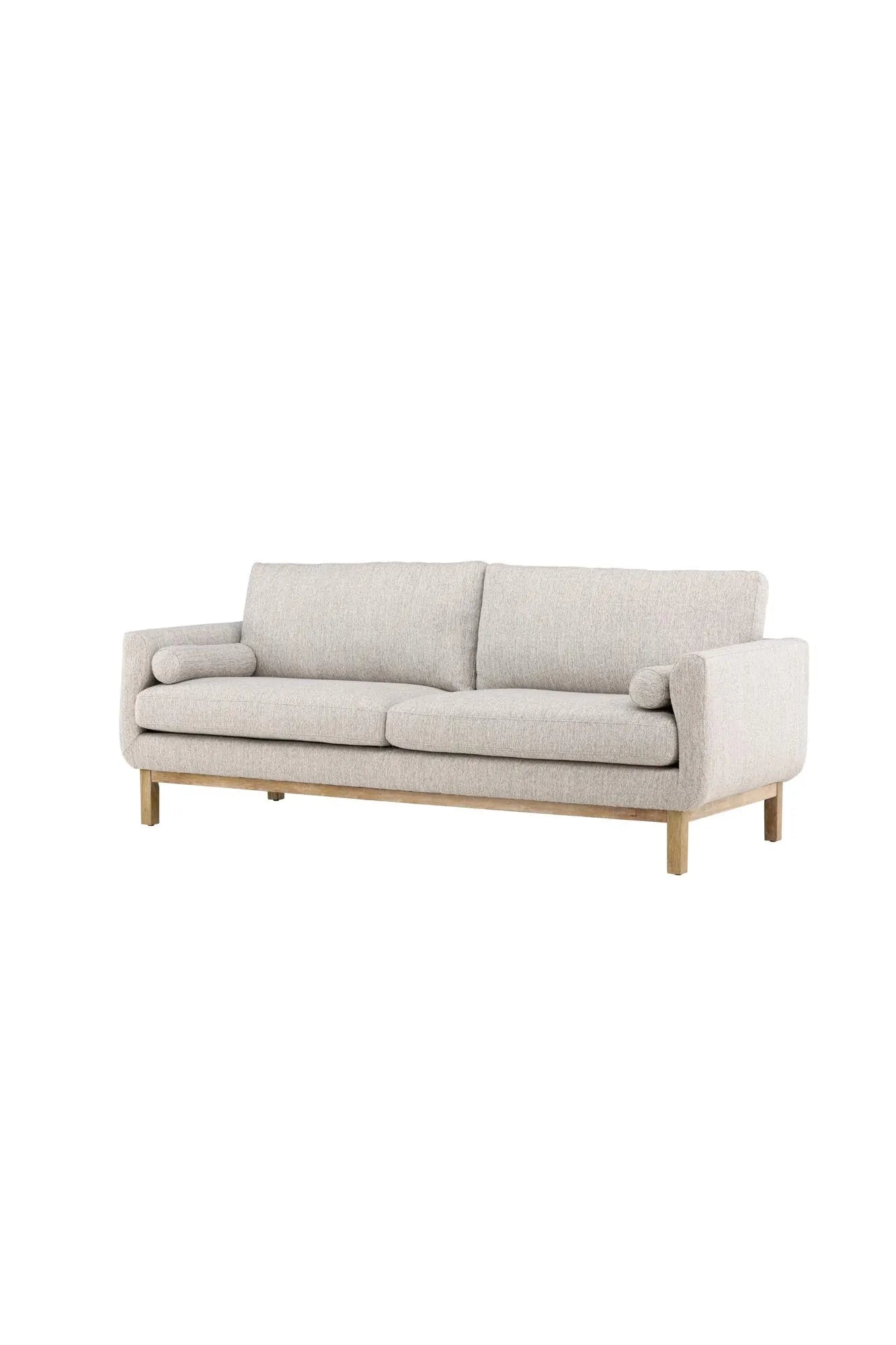 Olympos 3-Seat Sofa in Beige/ Natur präsentiert im Onlineshop von KAQTU Design AG. 3er Sofa ist von Venture Home