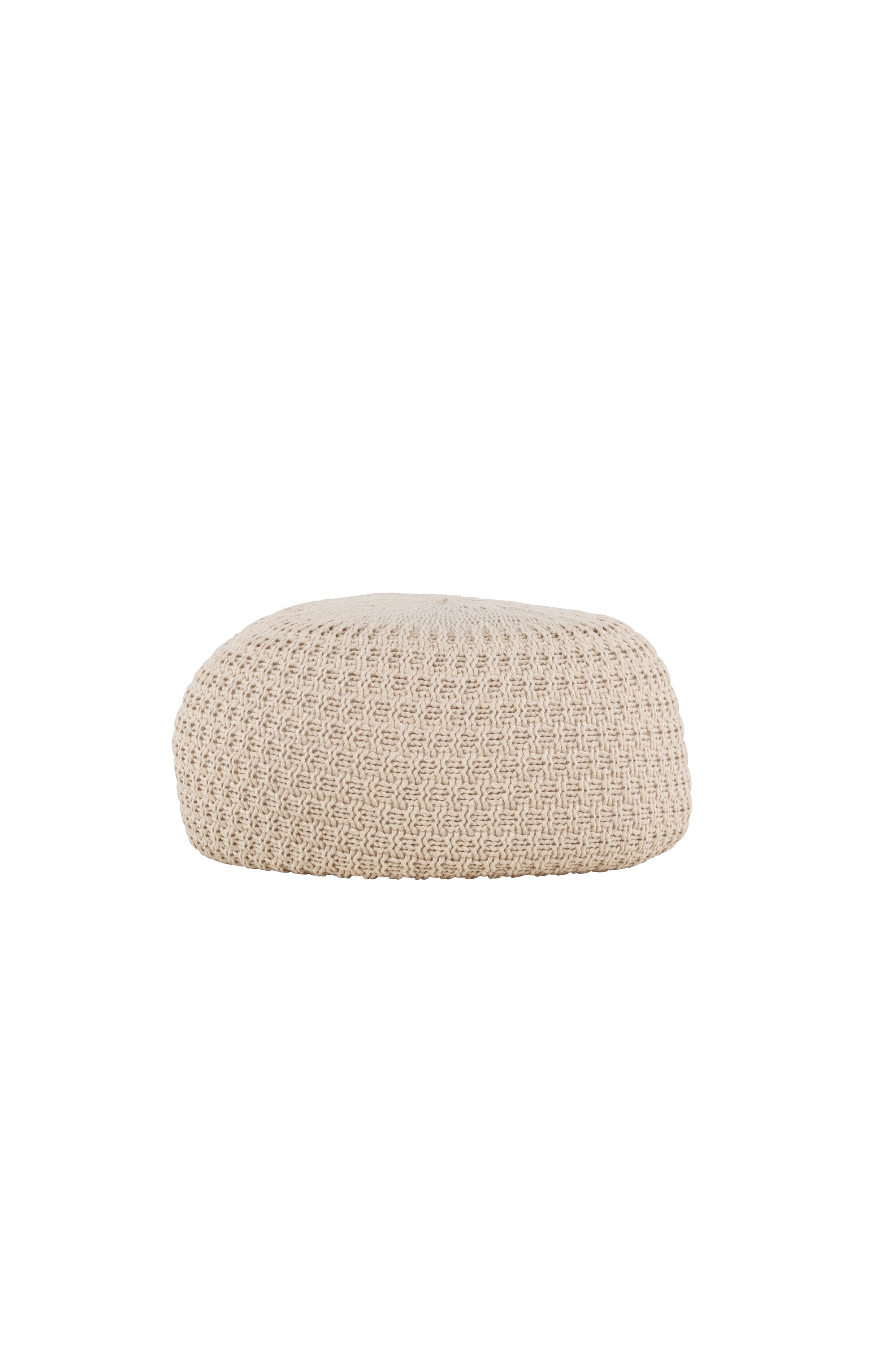 Sam Pouf in Beige präsentiert im Onlineshop von KAQTU Design AG. Pouf ist von Venture Home