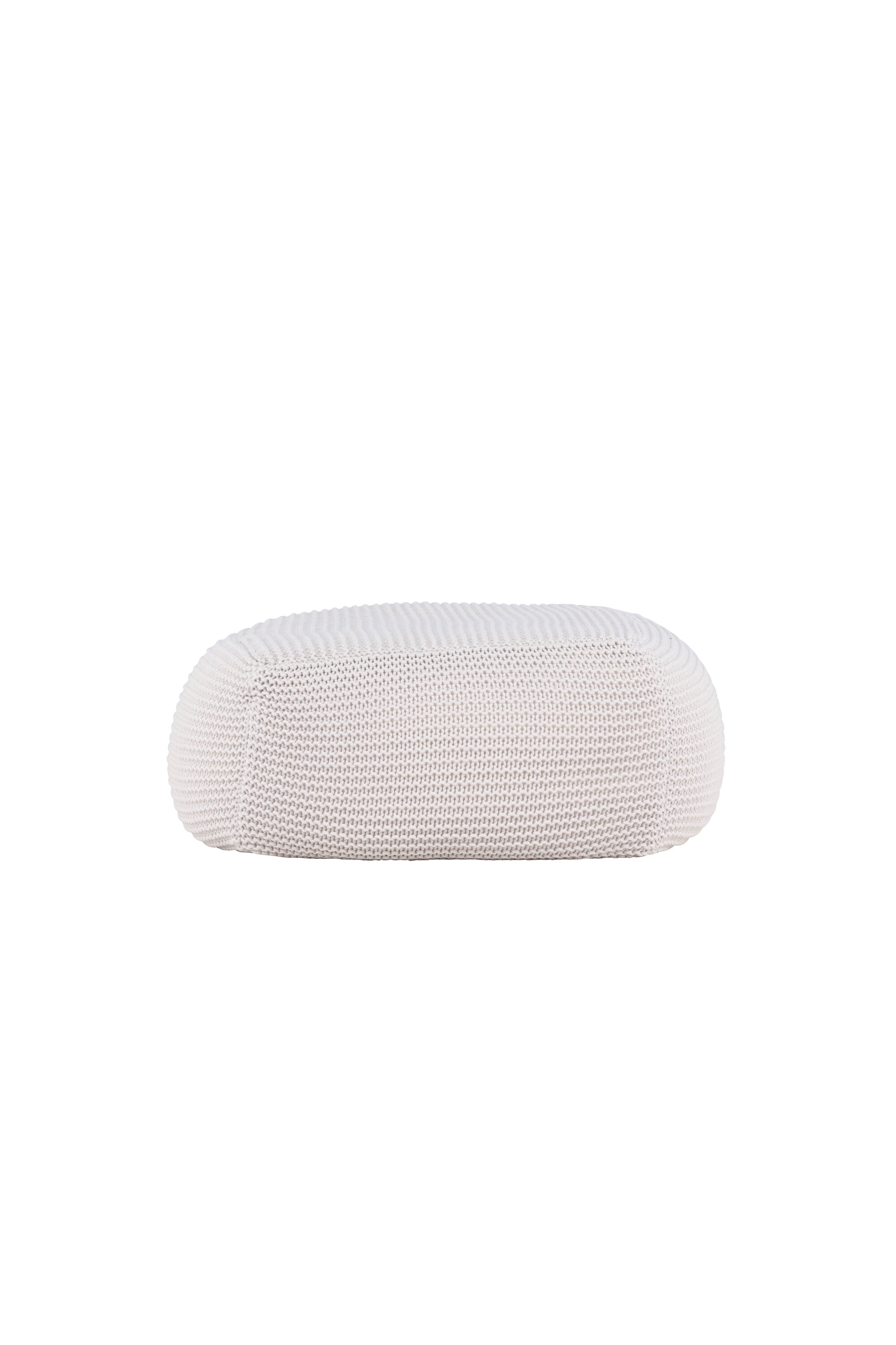 Luca Pouf in Creme präsentiert im Onlineshop von KAQTU Design AG. Pouf ist von Venture Home