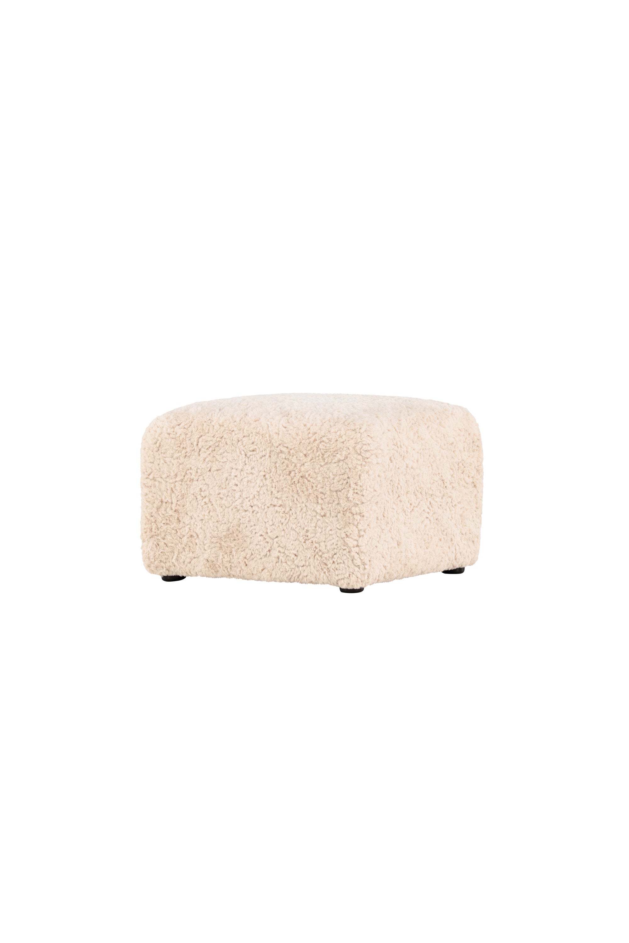 Frankie Pouf in Beige/Schwarz präsentiert im Onlineshop von KAQTU Design AG. Pouf ist von Vind