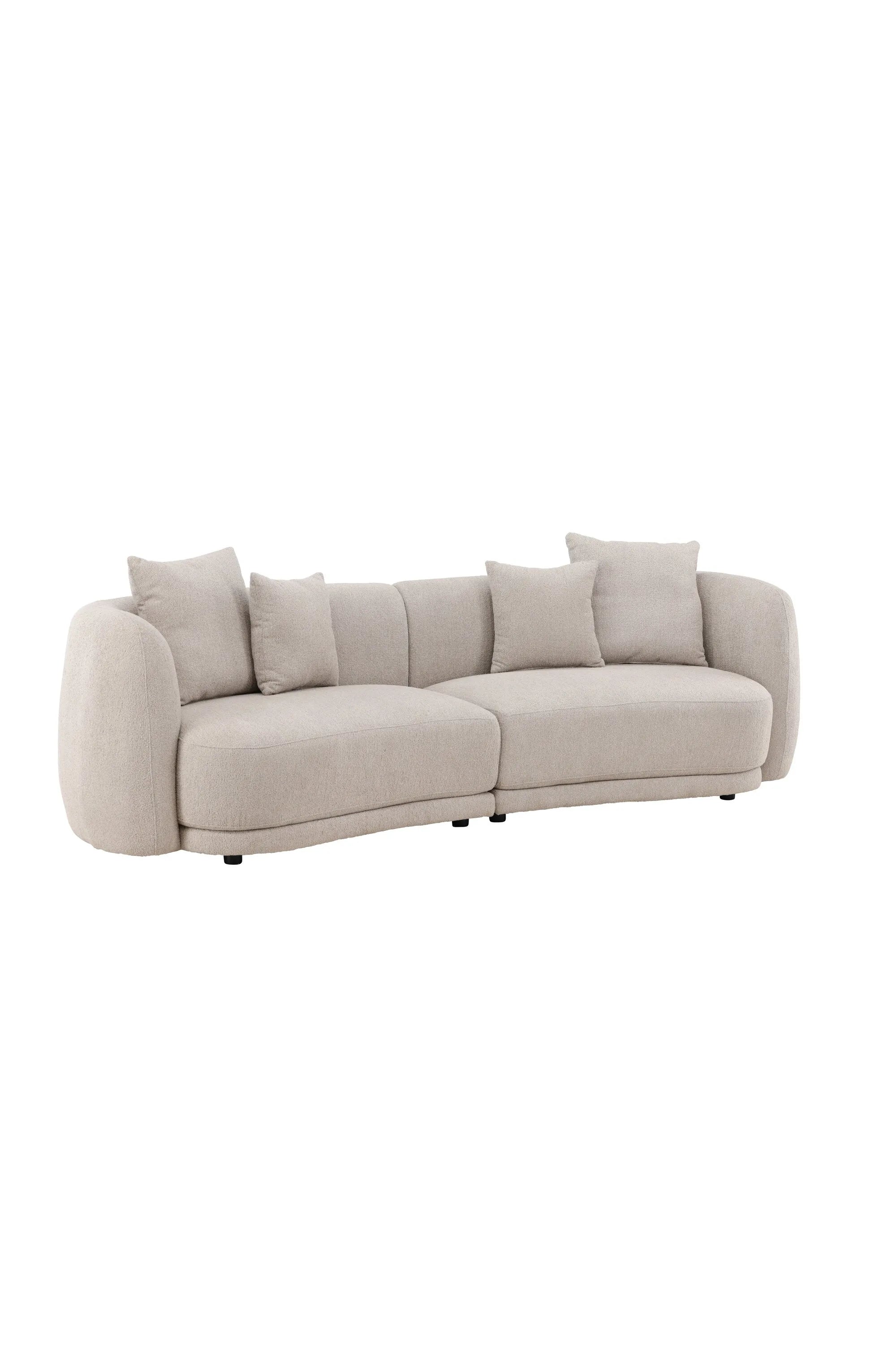 Cielo 3-Sitzer Sofa in Beige präsentiert im Onlineshop von KAQTU Design AG. 3er Sofa ist von Venture Home