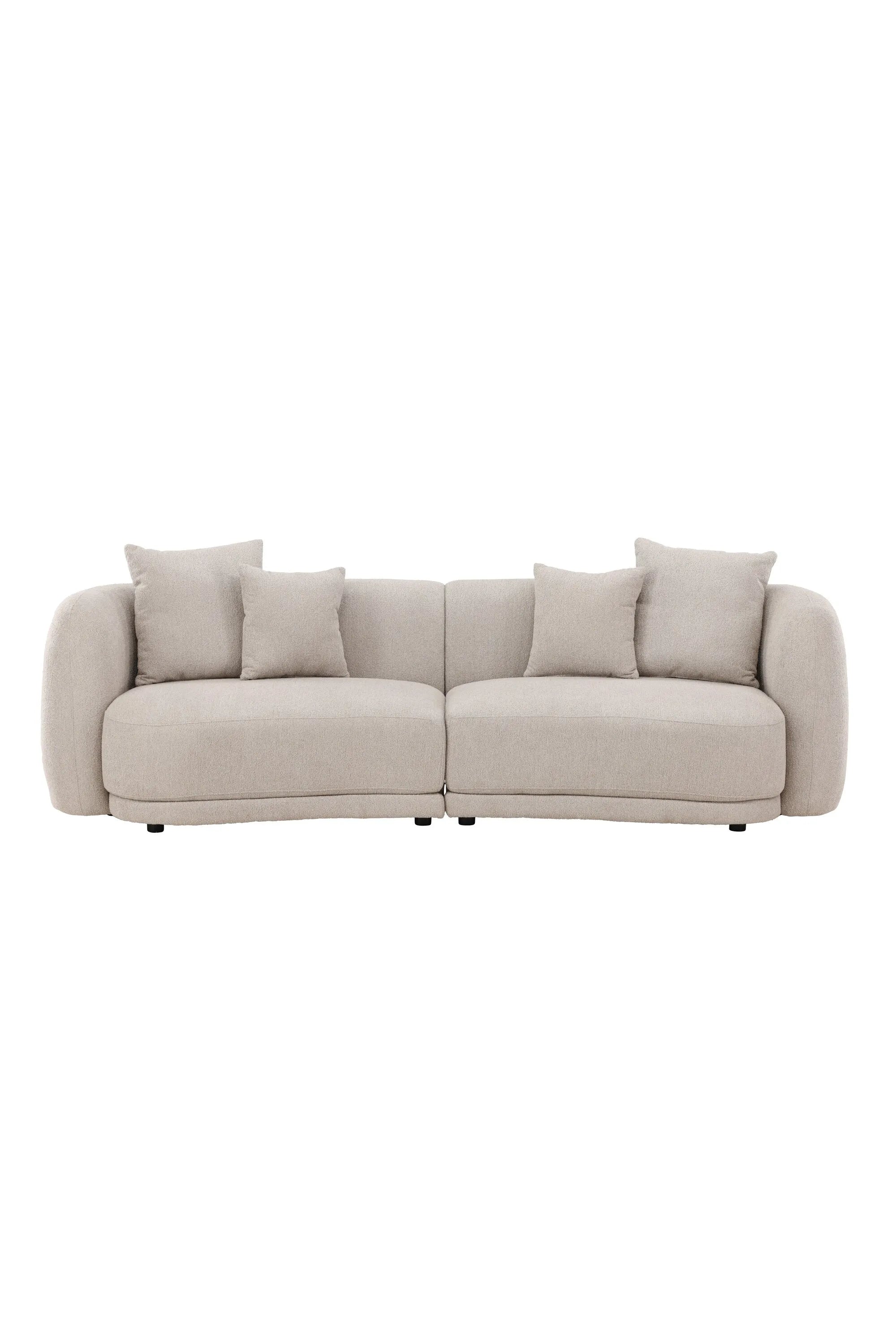 Cielo 3-Sitzer Sofa in Beige präsentiert im Onlineshop von KAQTU Design AG. 3er Sofa ist von Venture Home