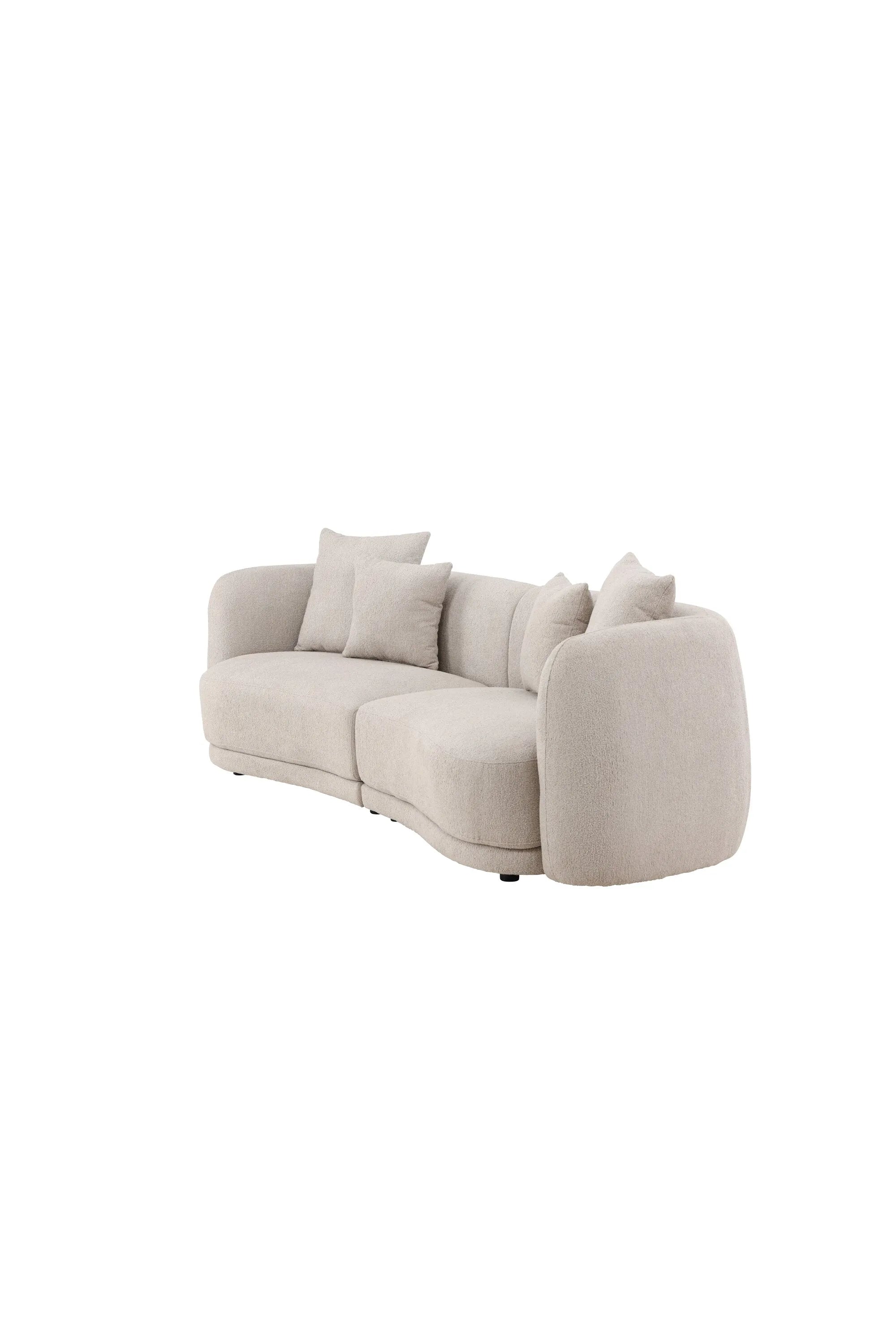 Cielo 3-Sitzer Sofa in Beige präsentiert im Onlineshop von KAQTU Design AG. 3er Sofa ist von Venture Home