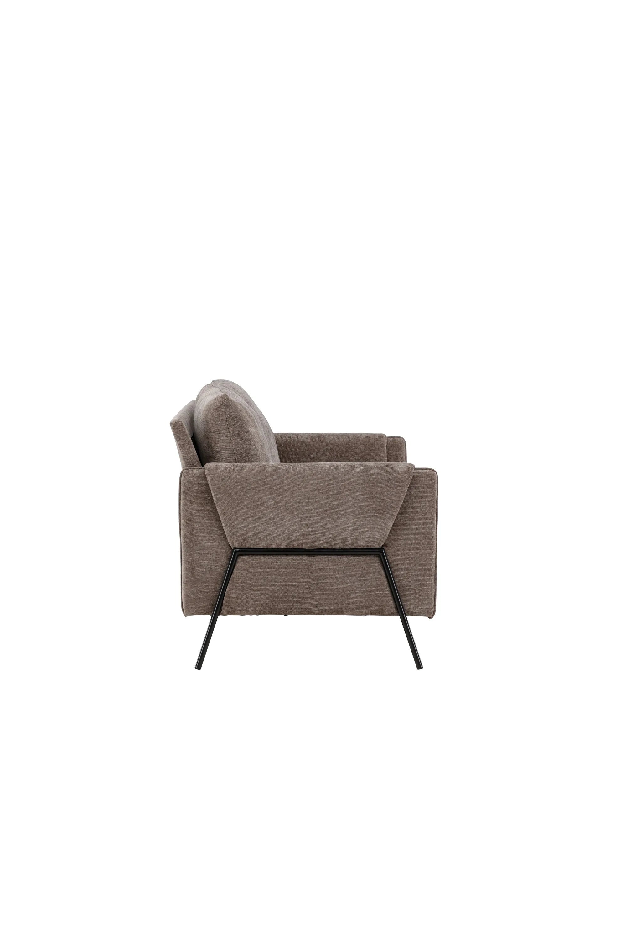 Indigo 2-Seat Sofa in Beige/Schwarz präsentiert im Onlineshop von KAQTU Design AG. 2er Sofa ist von Venture Home