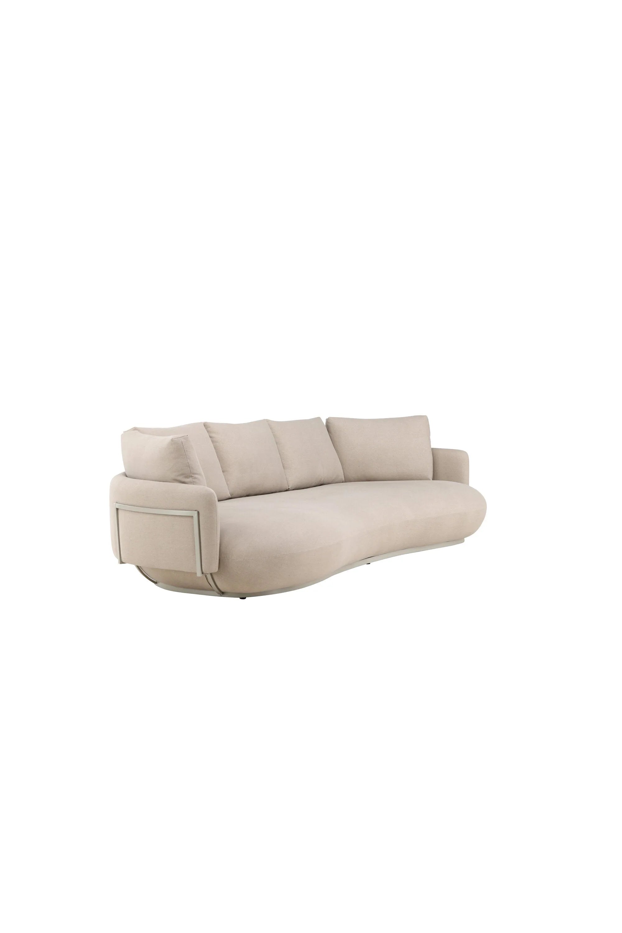 Stellar 4-Seat Sofa in Beige präsentiert im Onlineshop von KAQTU Design AG. 4er Sofa ist von Venture Home