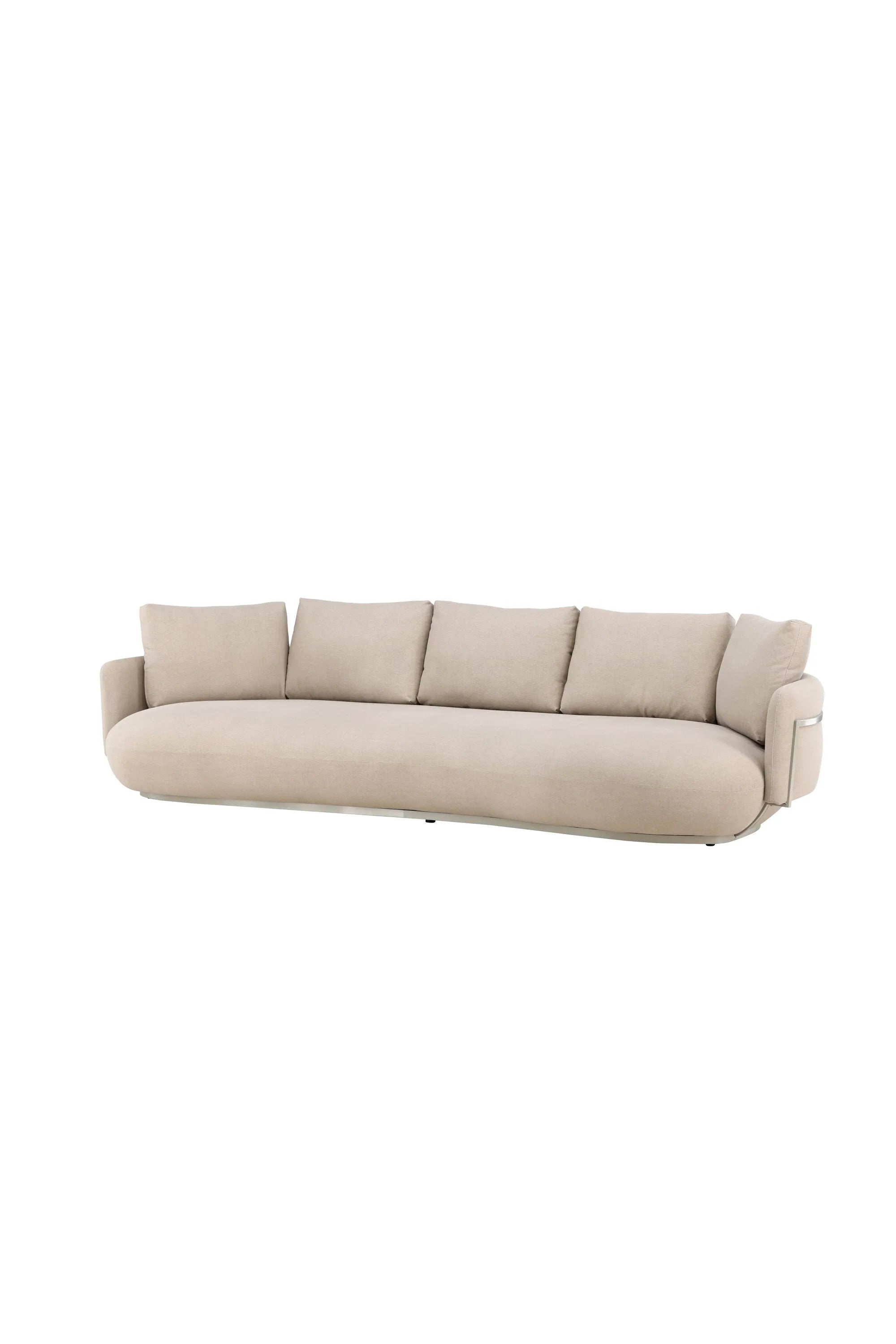 Stellar 4-Seat Sofa in Beige präsentiert im Onlineshop von KAQTU Design AG. 4er Sofa ist von Venture Home