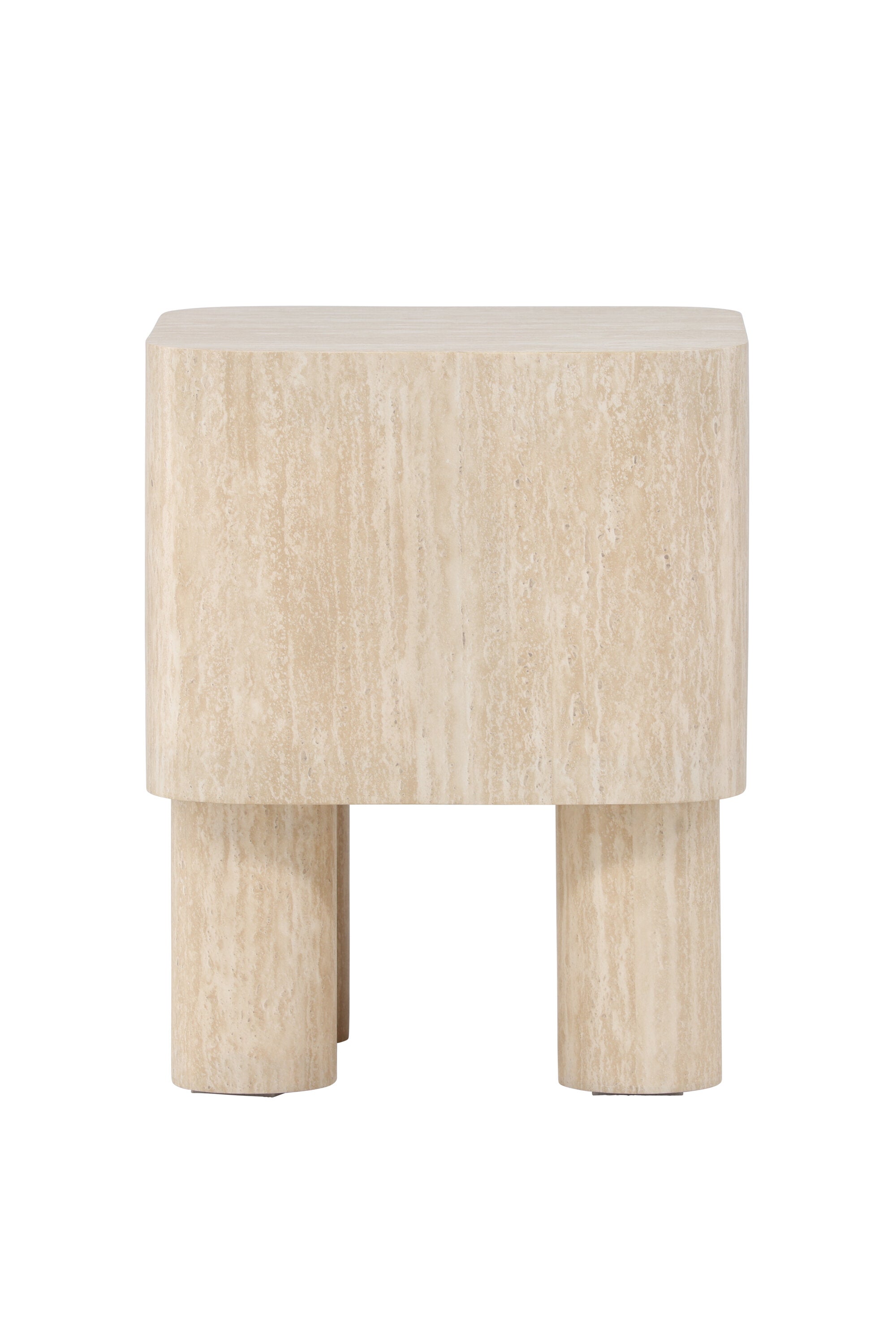 Klirou Beistelltisch 40x40 in Beige präsentiert im Onlineshop von KAQTU Design AG. Beistelltisch ist von Venture Home