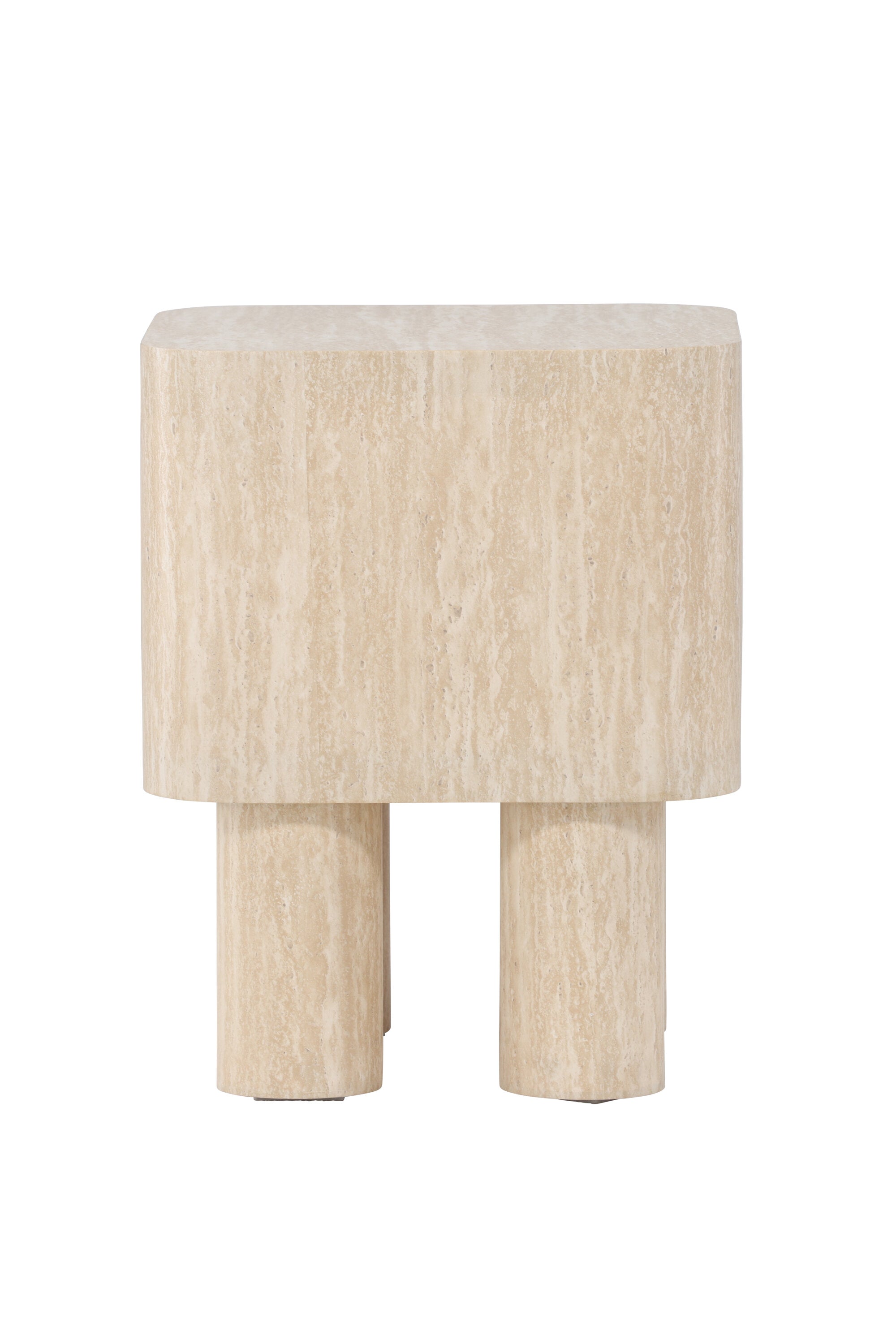 Klirou Beistelltisch 40x40 in Beige präsentiert im Onlineshop von KAQTU Design AG. Beistelltisch ist von Venture Home