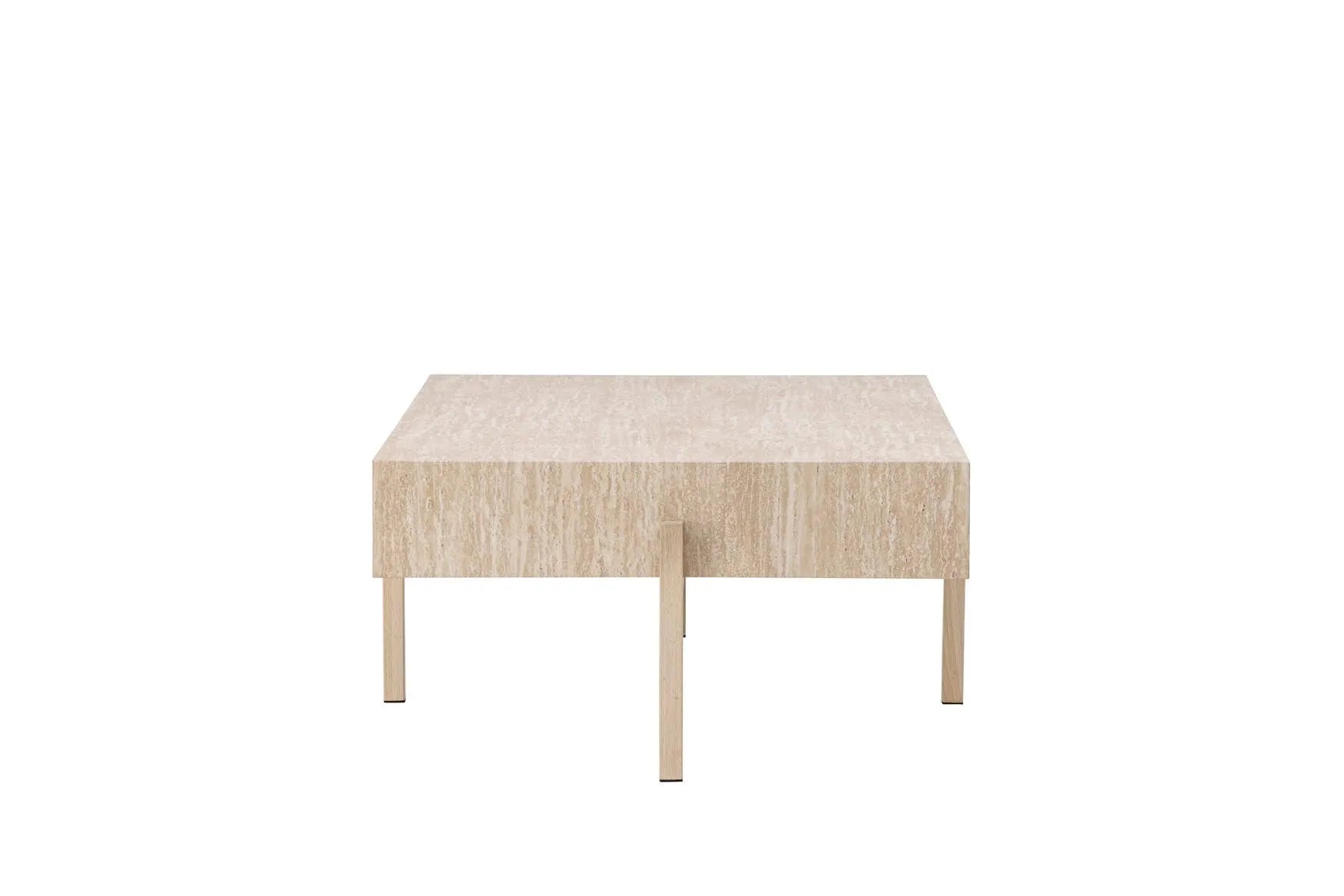 Vadholmen Sofatisch 76x130  in Travertine look präsentiert im Onlineshop von KAQTU Design AG. Beistelltisch ist von Venture Home