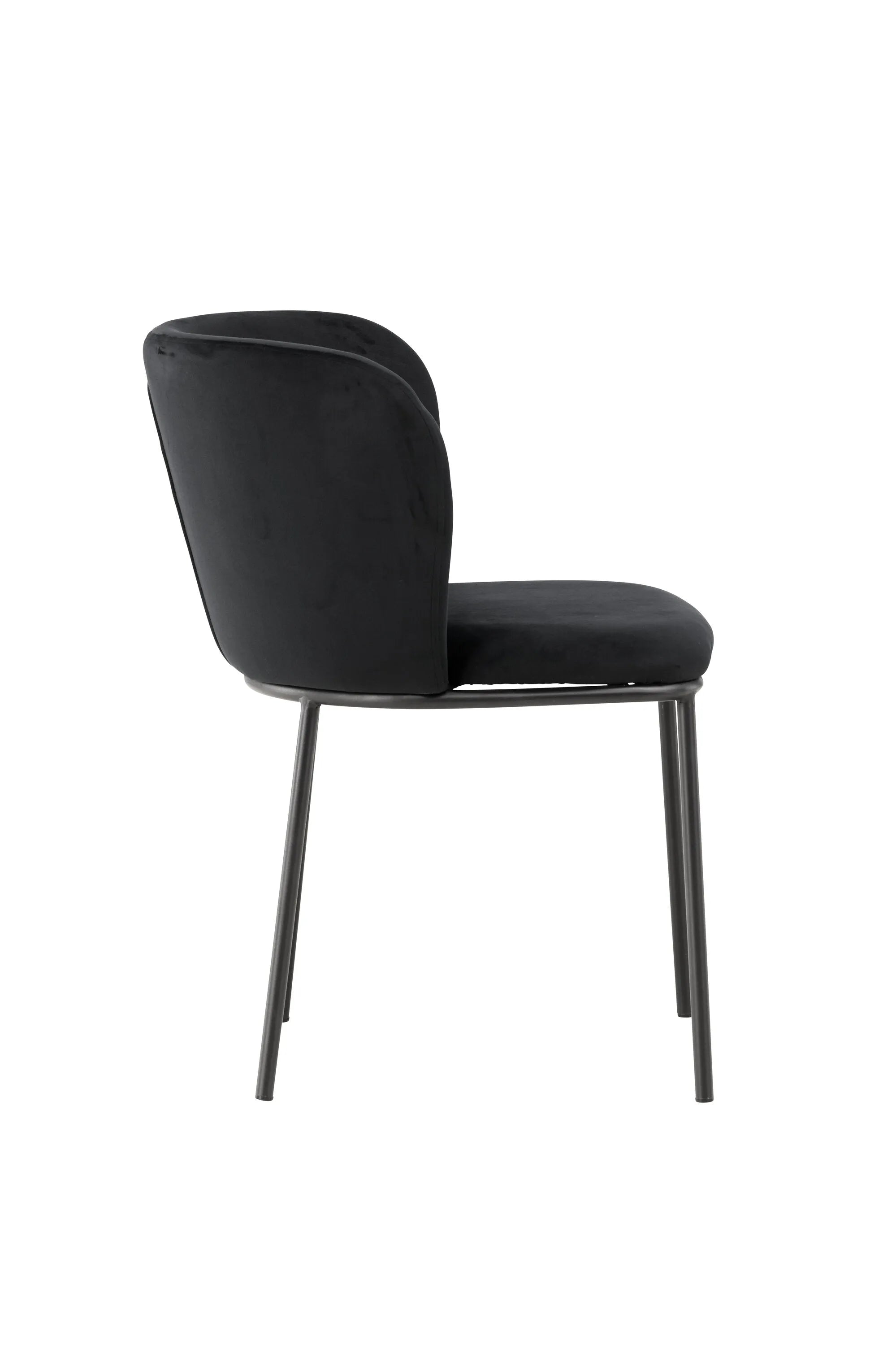 Edina Esszimmerstuhl in Schwarz präsentiert im Onlineshop von KAQTU Design AG. Stuhl ist von Venture Home