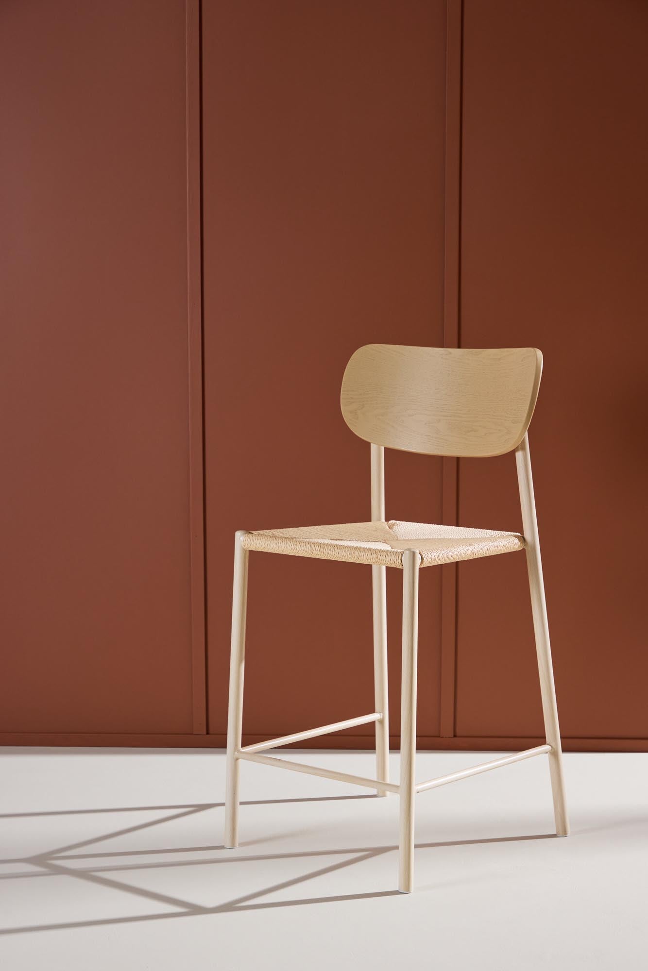 Polly Barstuhl in Beige präsentiert im Onlineshop von KAQTU Design AG. Barstuhl ist von Venture Home