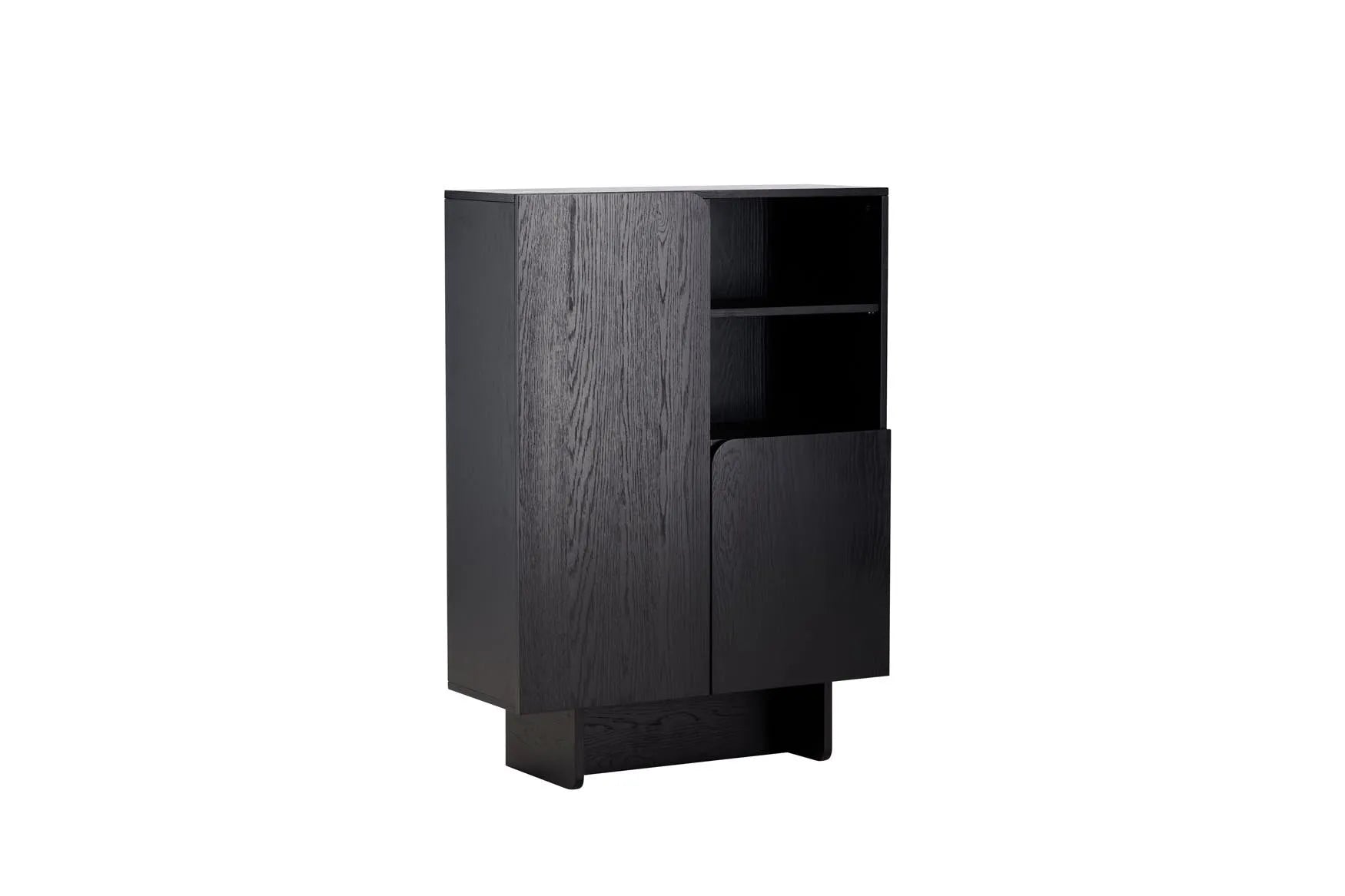 Elegantes Tyresö Cabinet von Vind: 80x110 cm, MDF mit Furnier, viel Stauraum, zeitloses Design, ideal für Wohnzimmer.