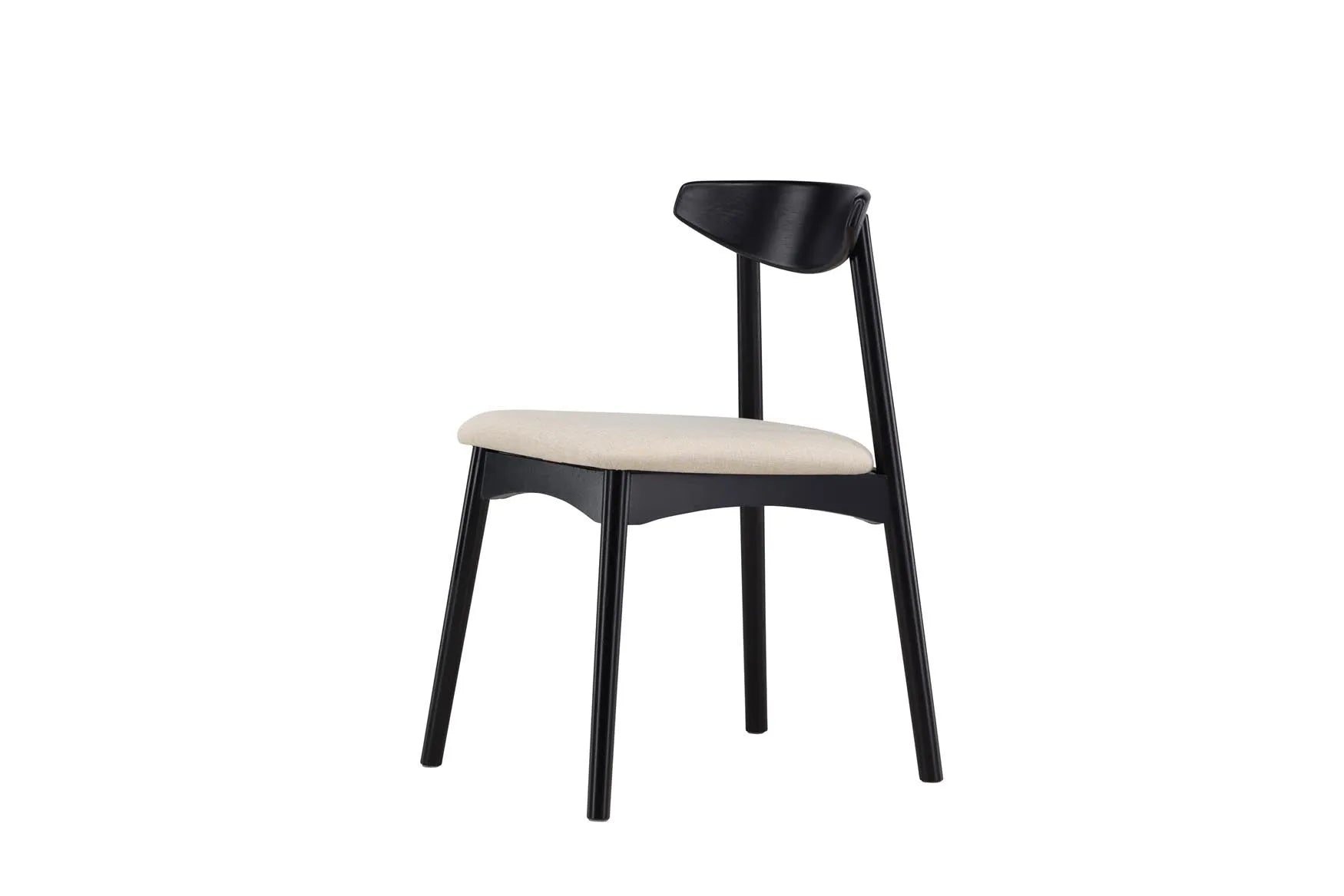 Ven Stuhl in Black präsentiert im Onlineshop von KAQTU Design AG. Esstisch ist von Venture Home